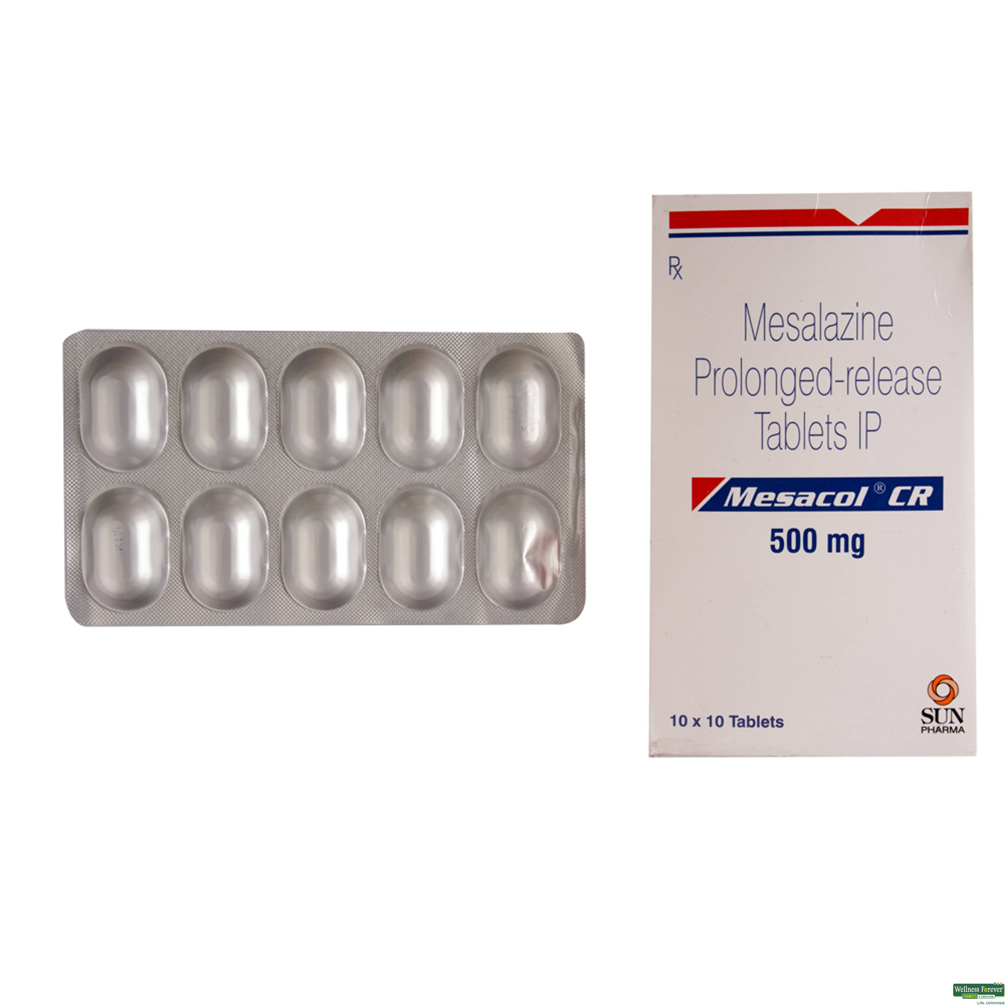 MESACOL-CR 500MG 10TAB-image