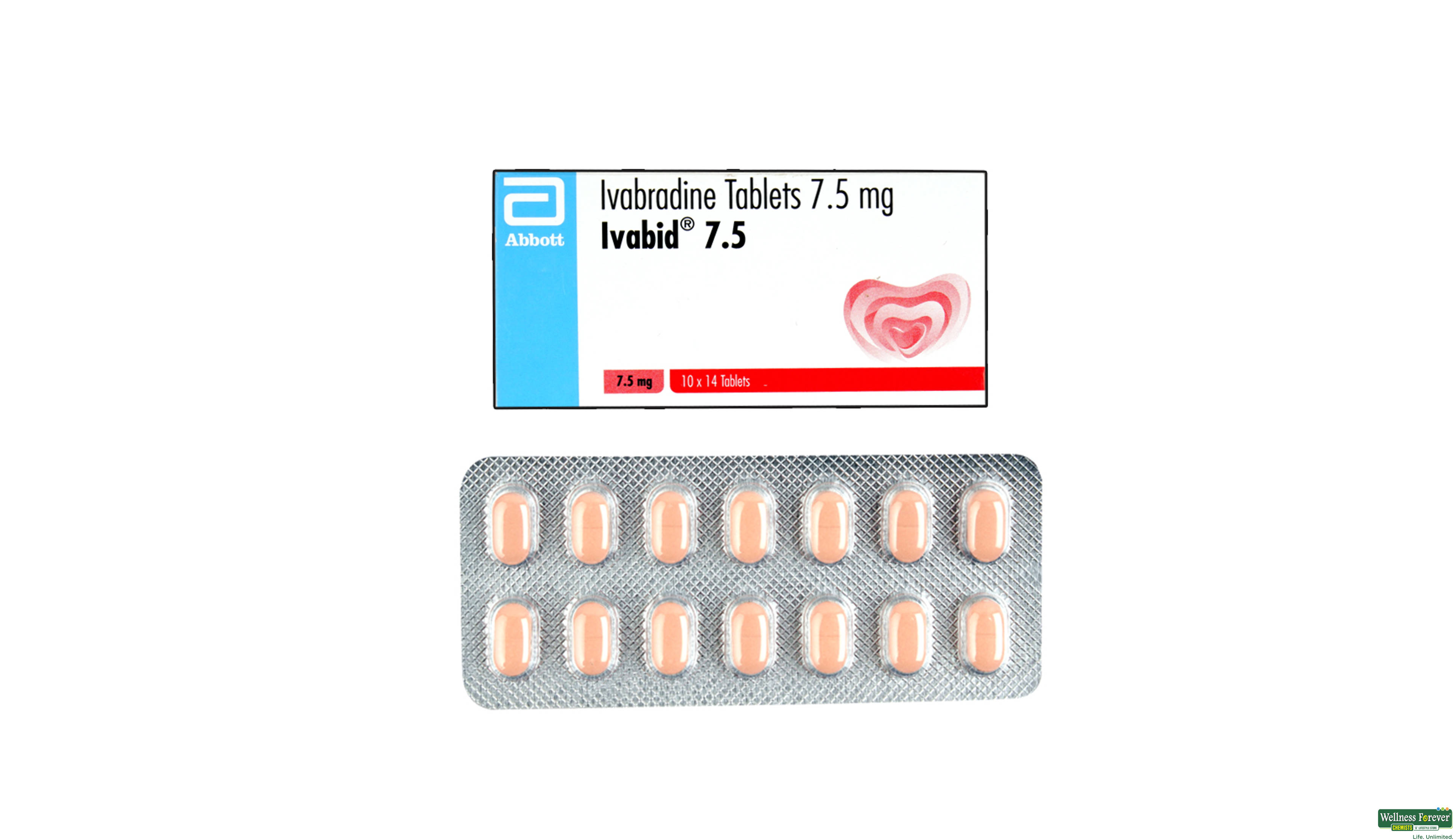 IVABID 7.5MG 14TAB- 1, 14TAB, 