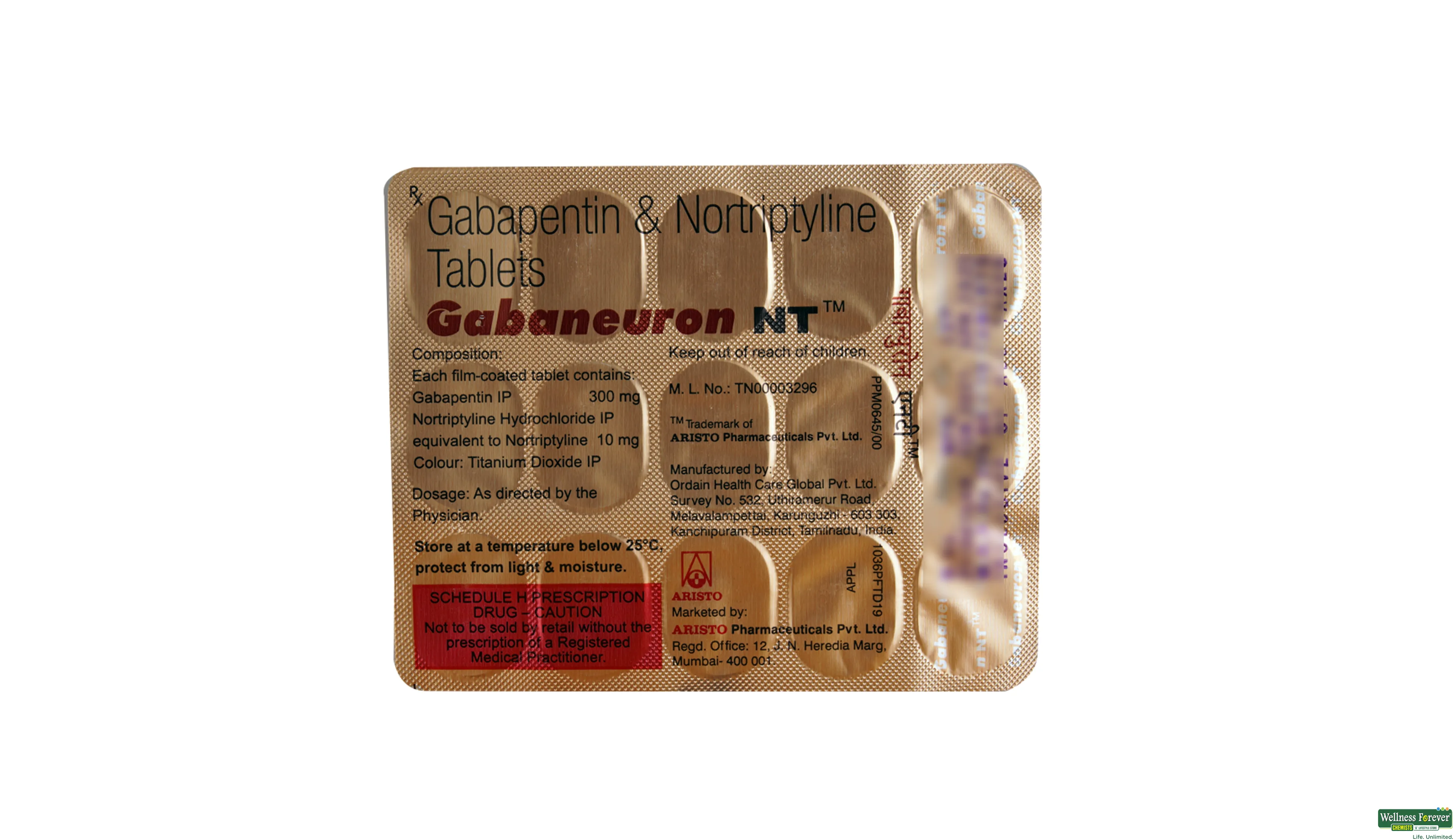 GABANEURON-NT 15TAB- 2, 15TAB, 