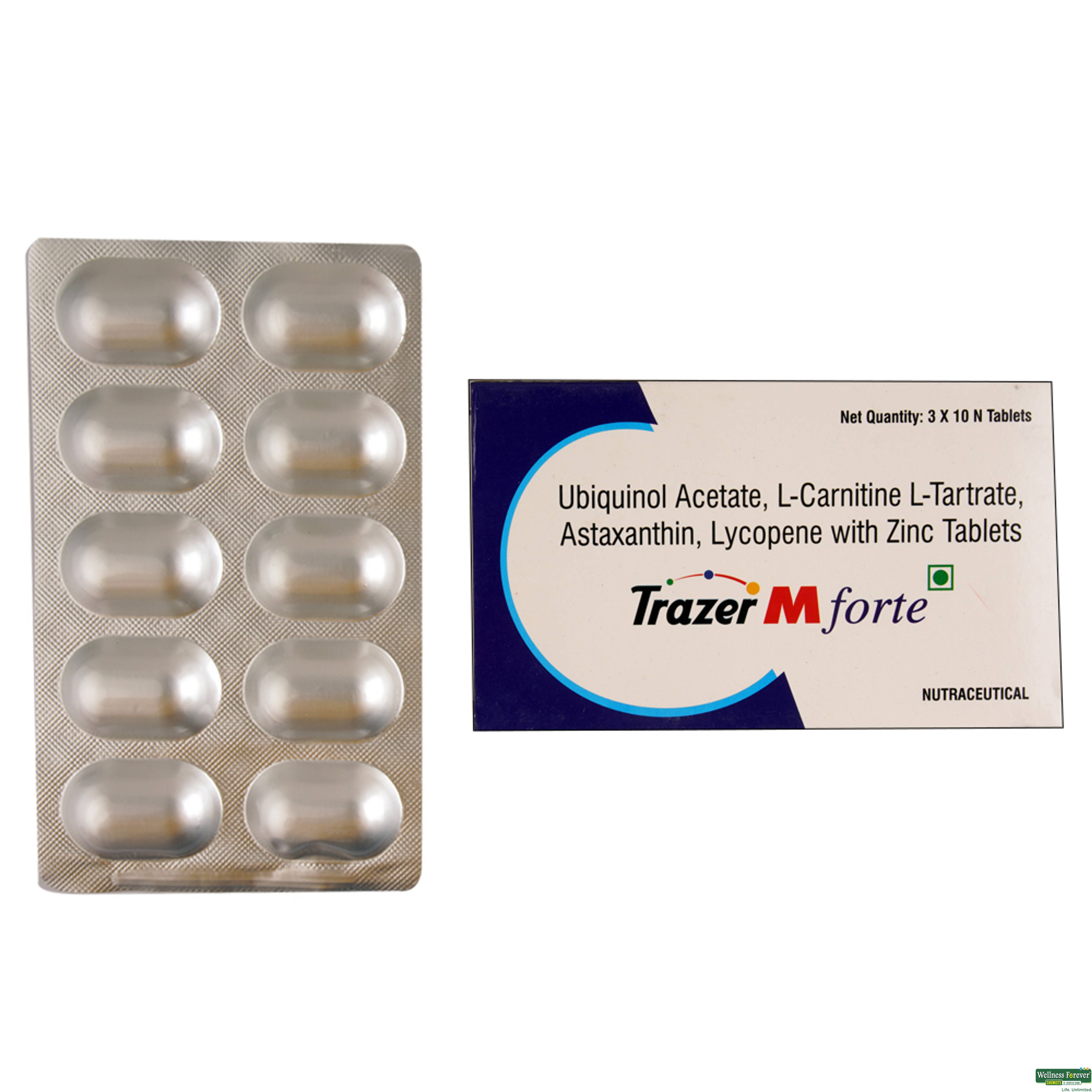 Trazer-M Forte 10 Tablets-image