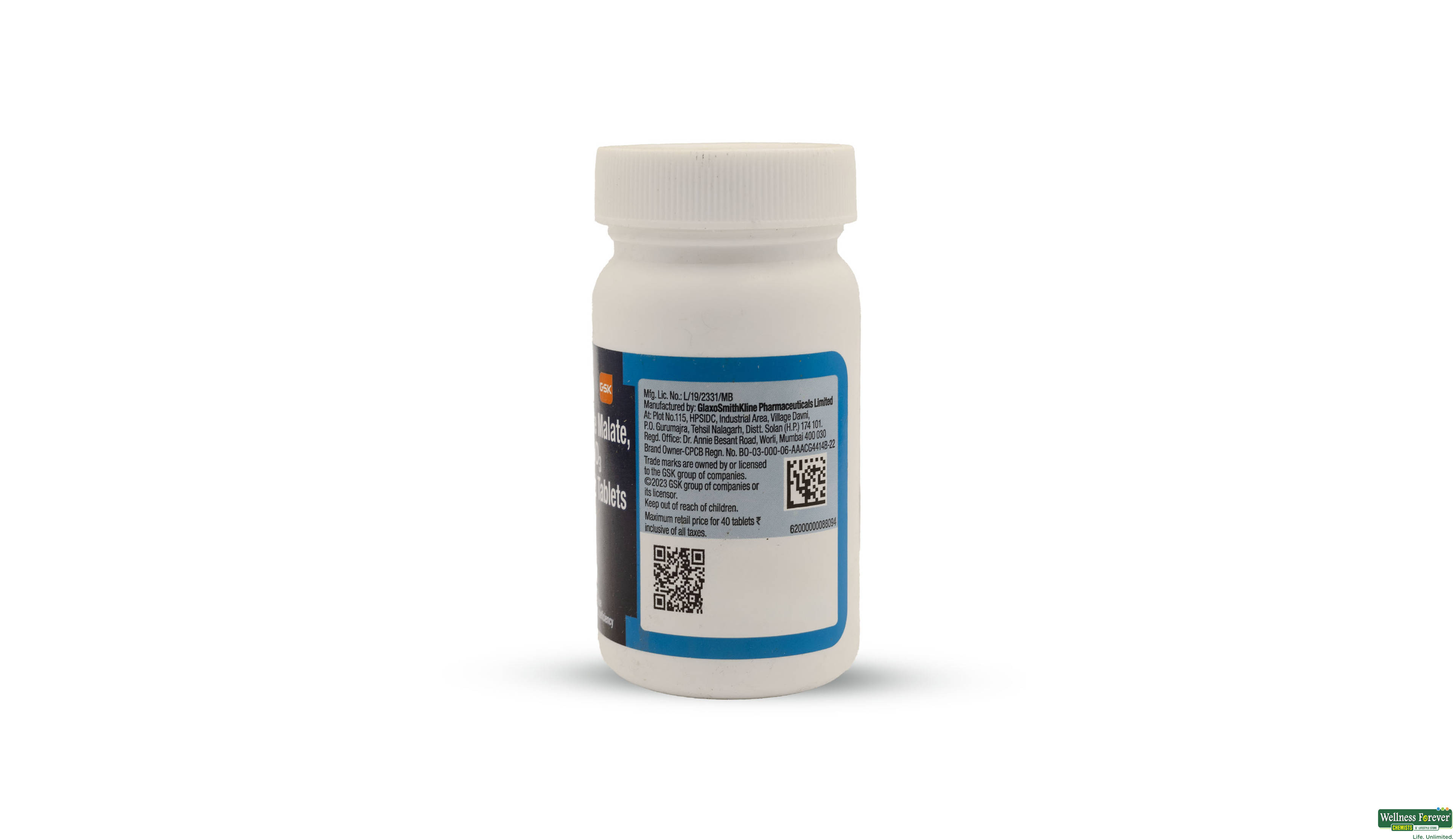 CCM 40TAB- 3, 40TAB, •Bone Health: Strengthens bones and teeth, reducing the risk of fractures.

•Prevents Deficiencies: Provides essential nutrients that help prevent conditions related to calcium and vitamin D deficiencies.