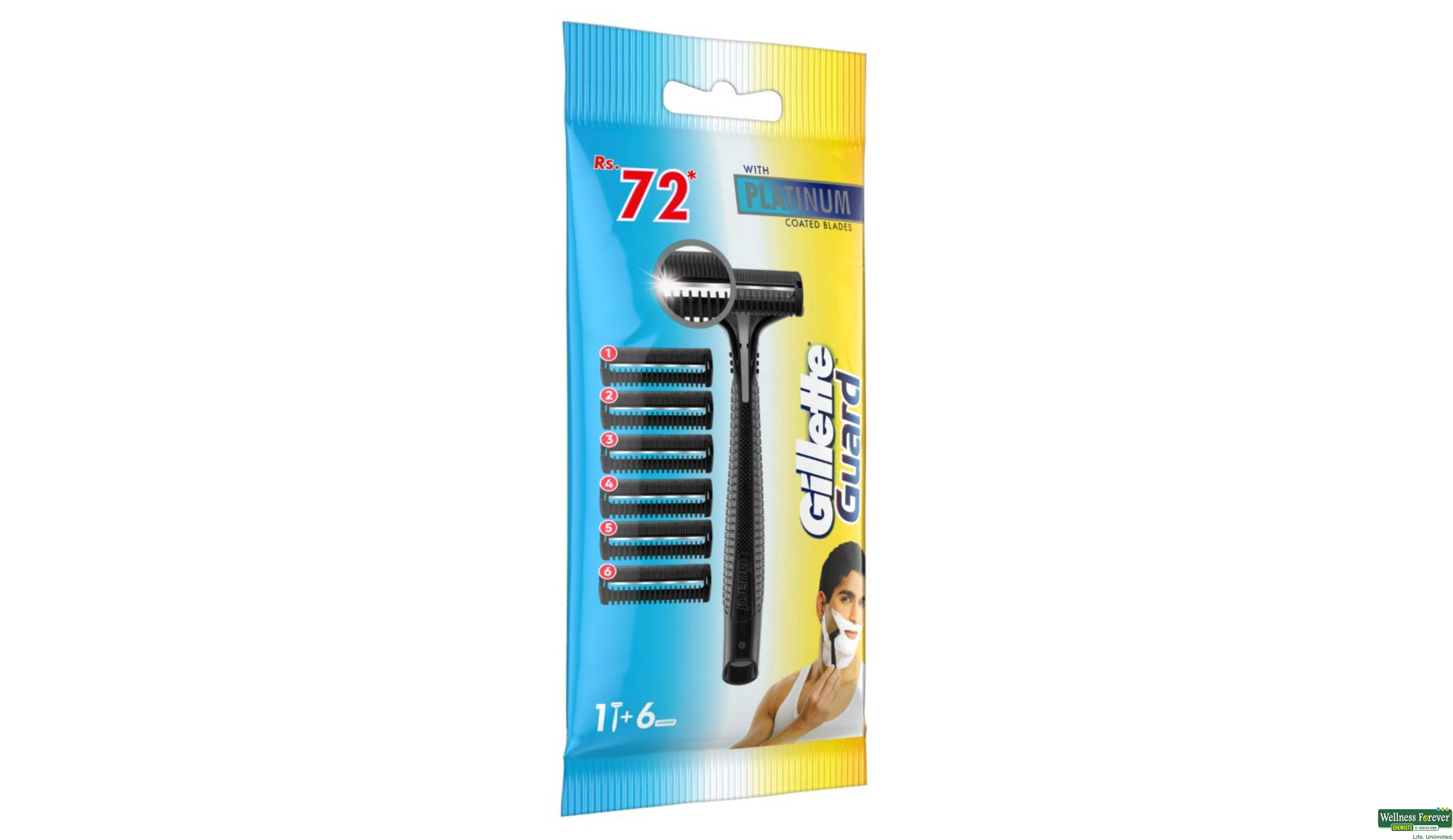 GILL SH/RAZOR GUARD PROMO PACK 1PC- 2, 1PC, 