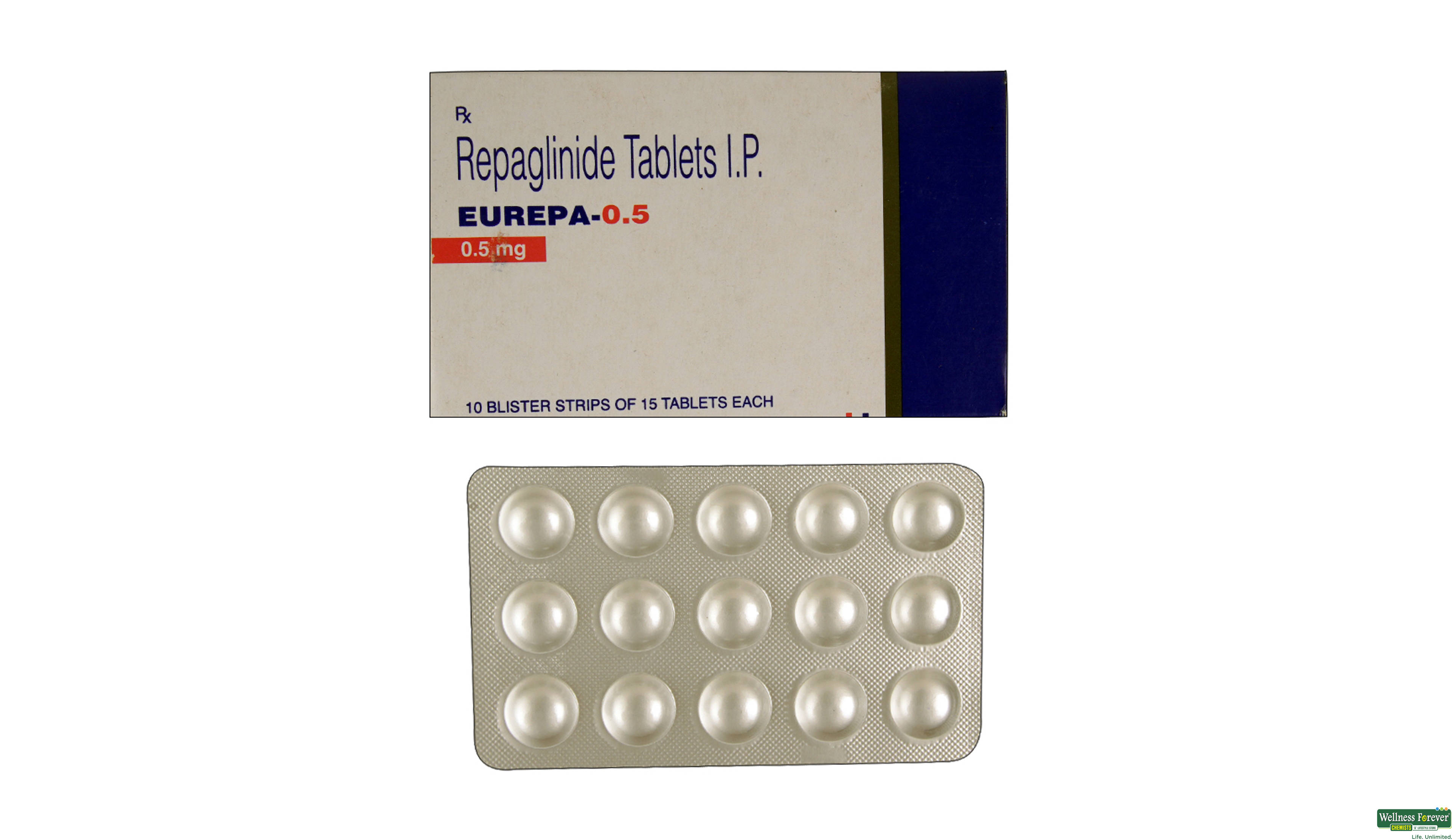 EUREPA 0.5MG 15TAB- 1, 15TAB, 