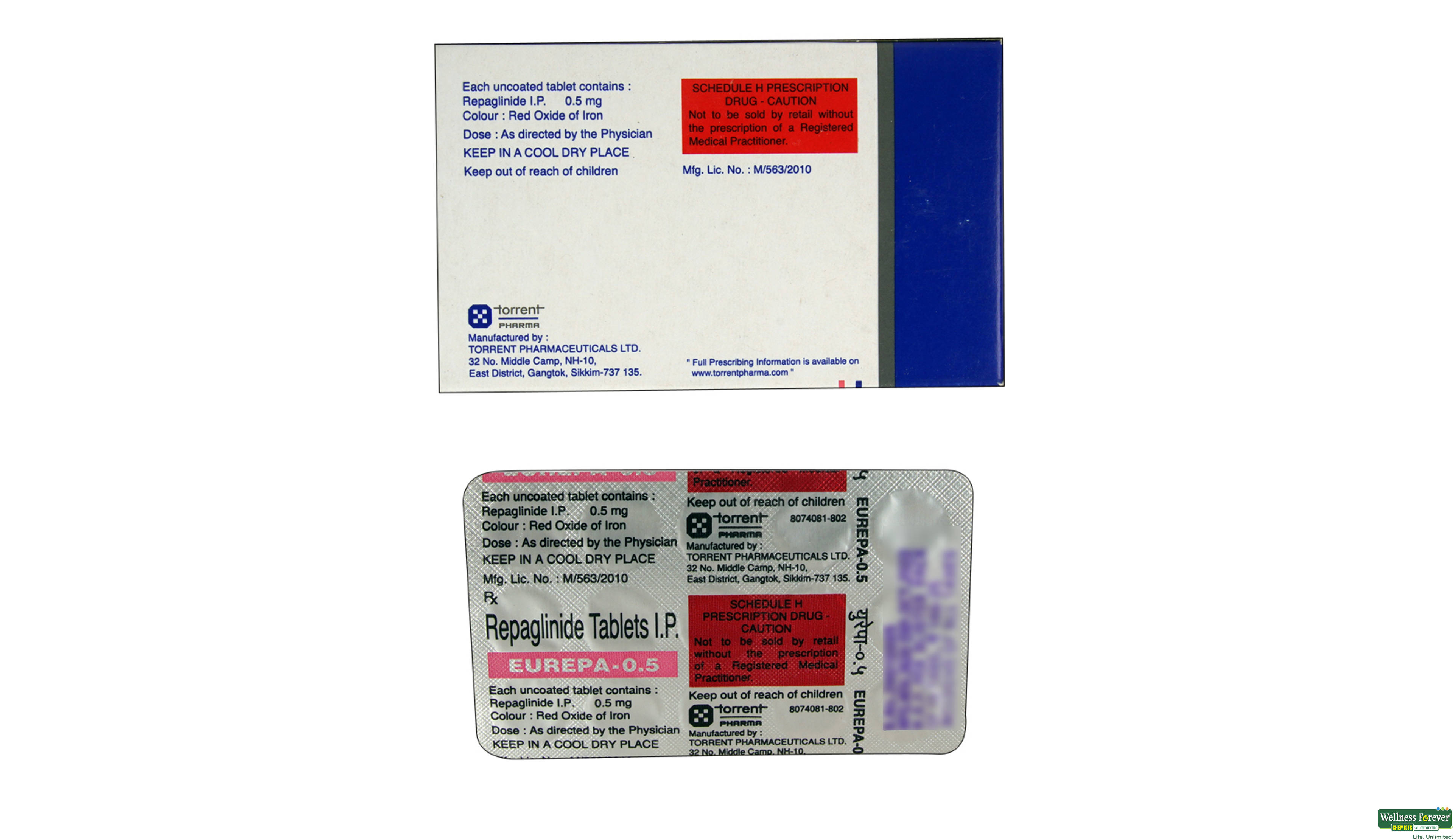 EUREPA 0.5MG 15TAB- 2, 15TAB, 