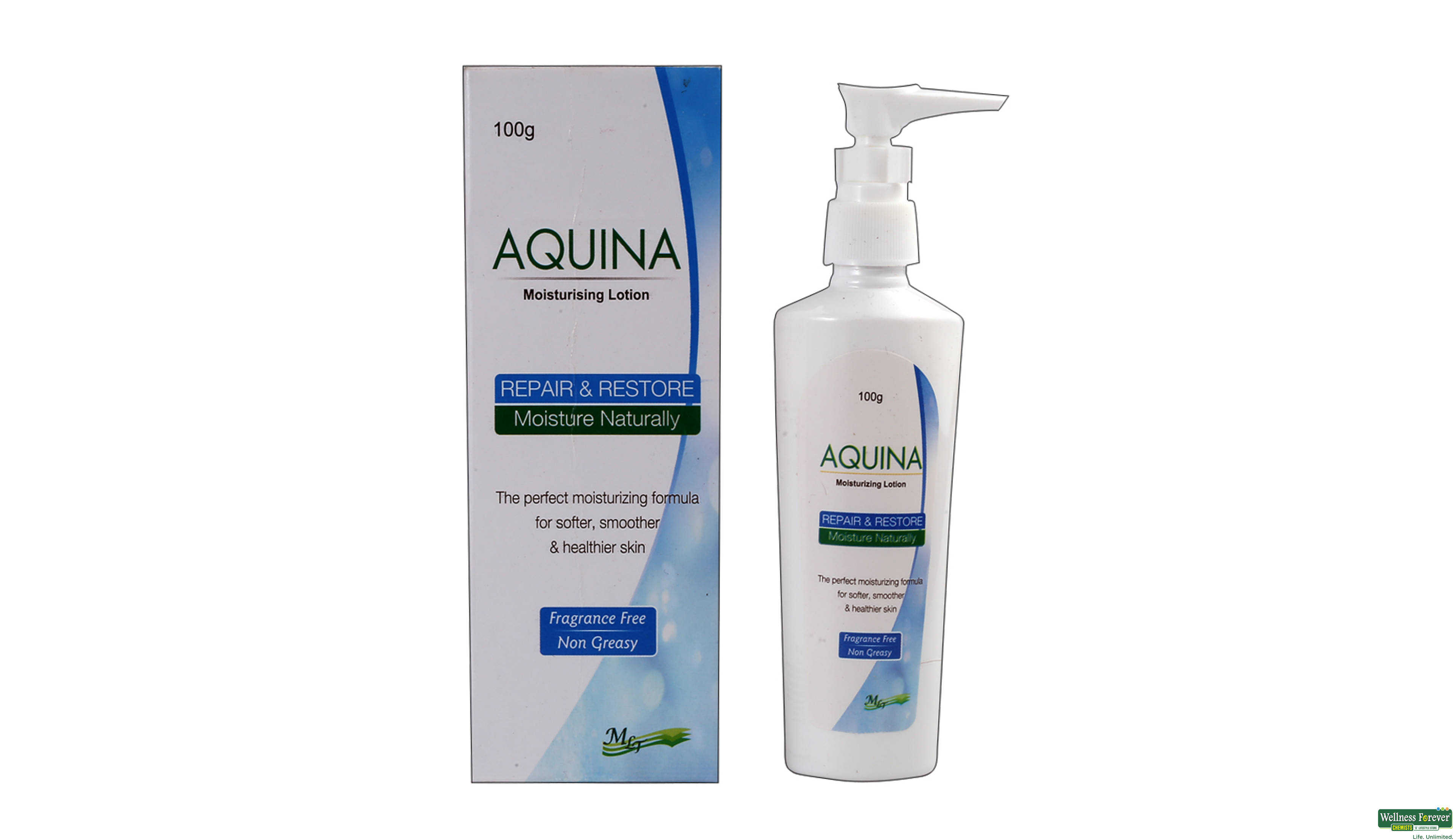 AQUINA MOIST LTN 100GM- 1, 100GM, 