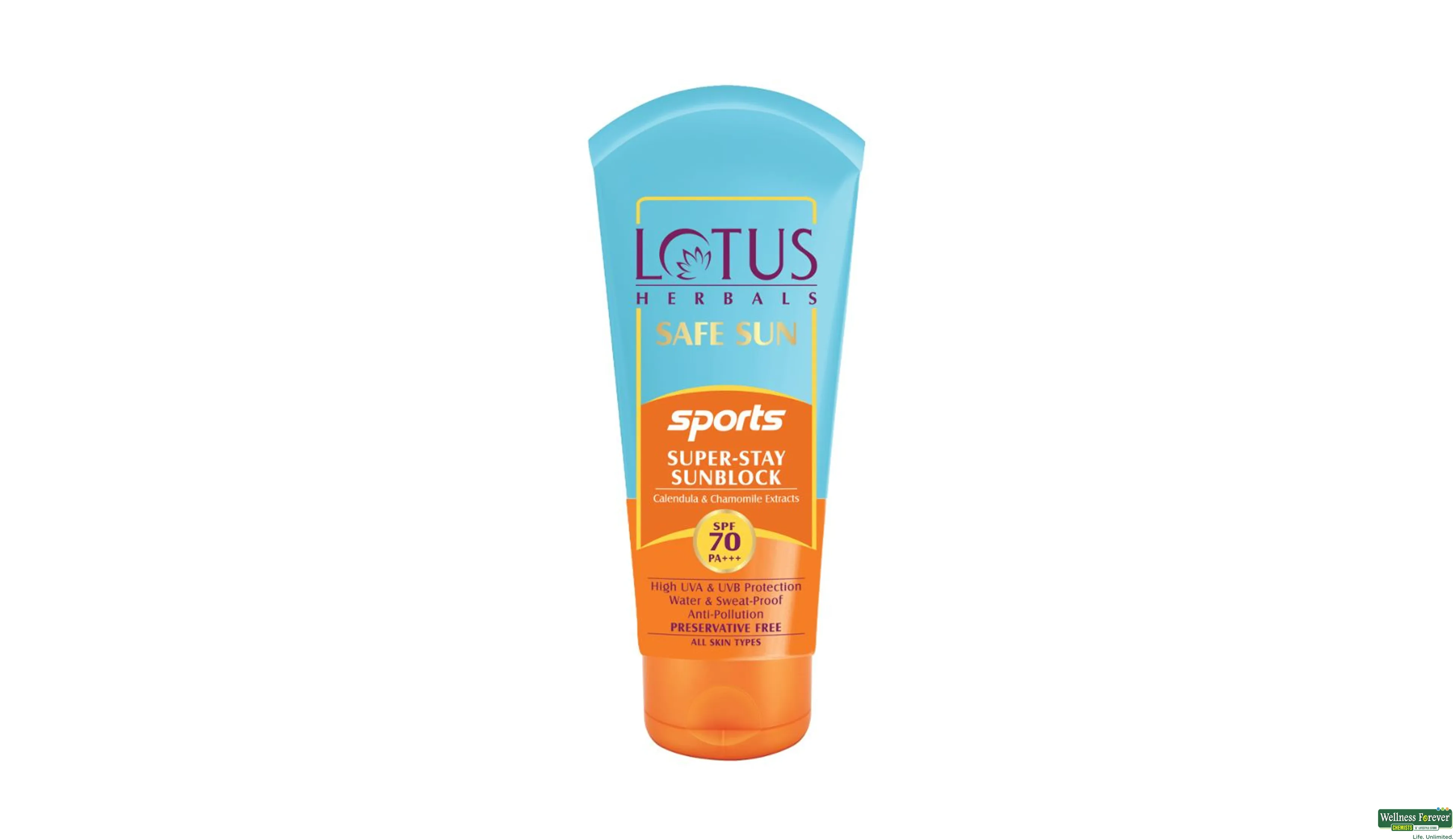 Lotus store sun cream