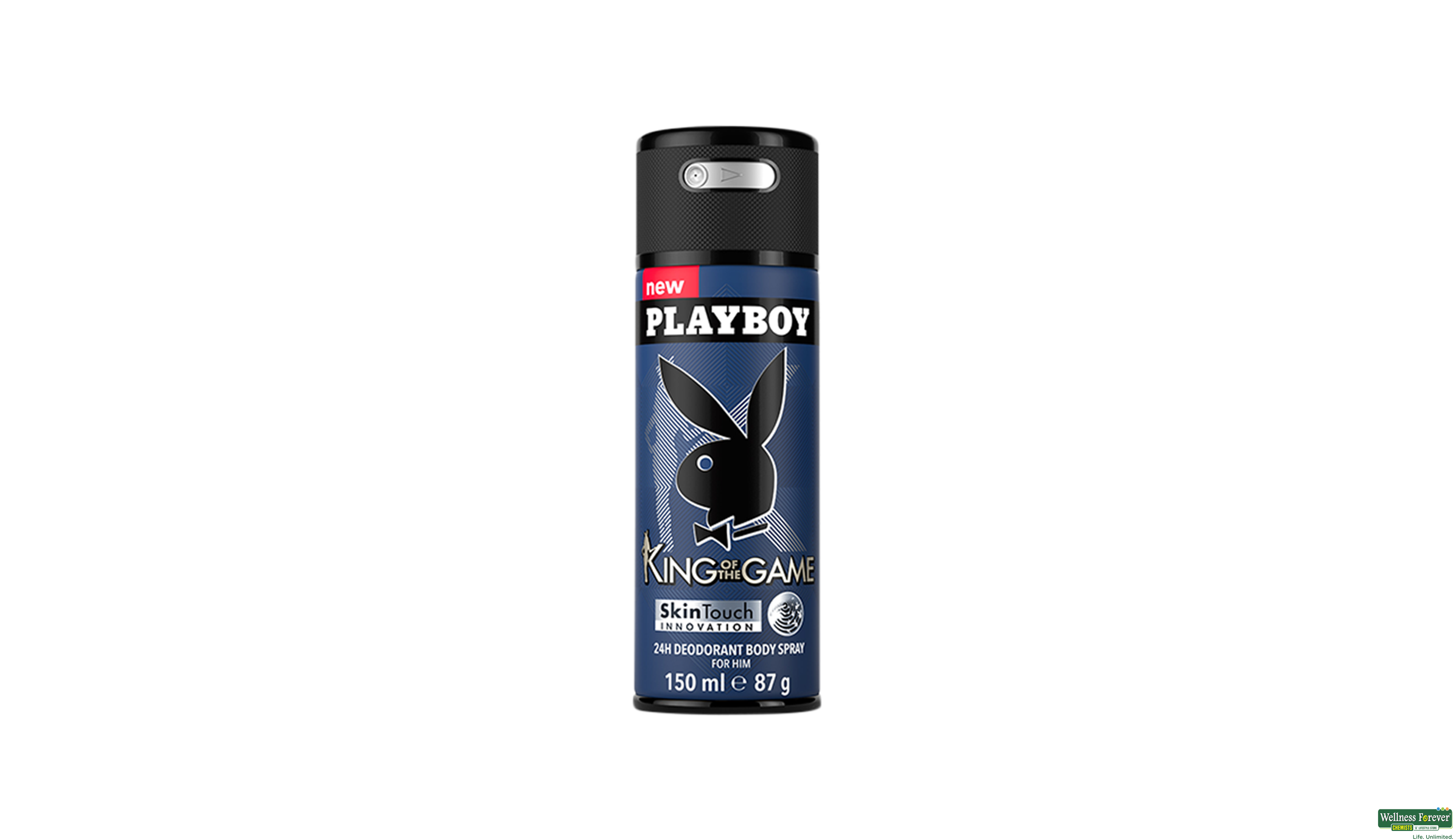 PLAYBOY DEO MEN KING 150ML- 1, 150ML, null