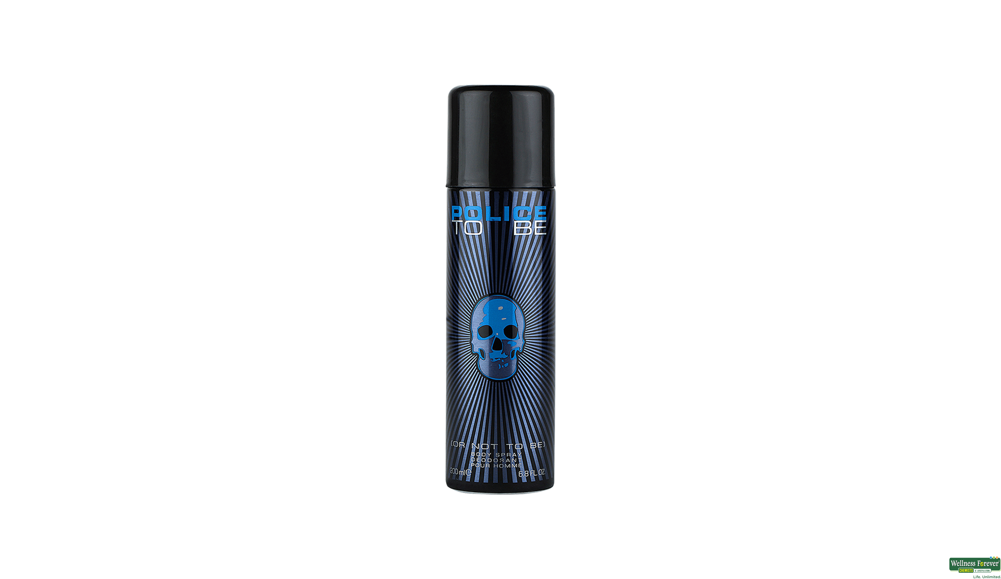 POLICE DEO MEN TO BE OR NOT 200ML- 1, 200ML, null