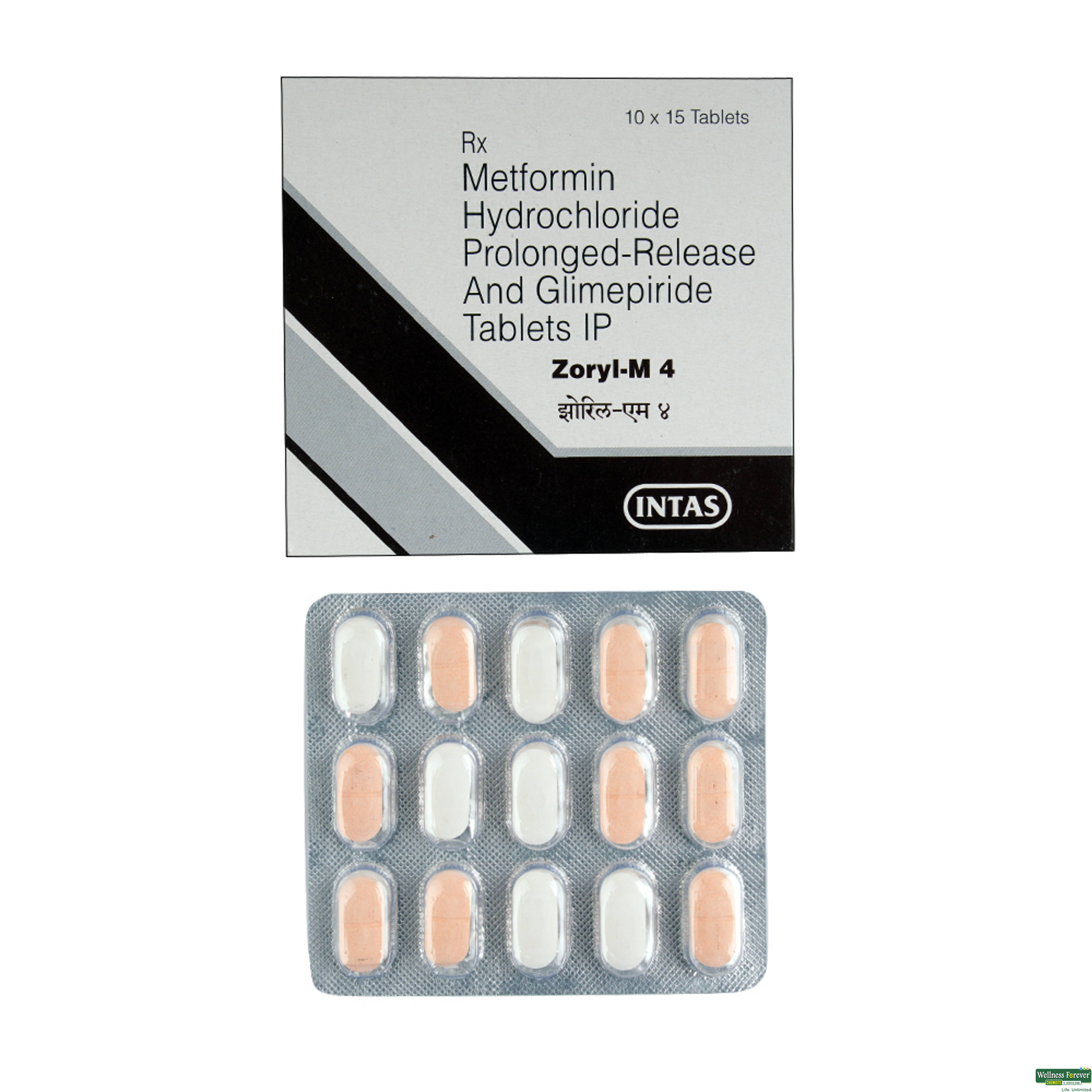 Zoryl-M4 15 Tablets-image