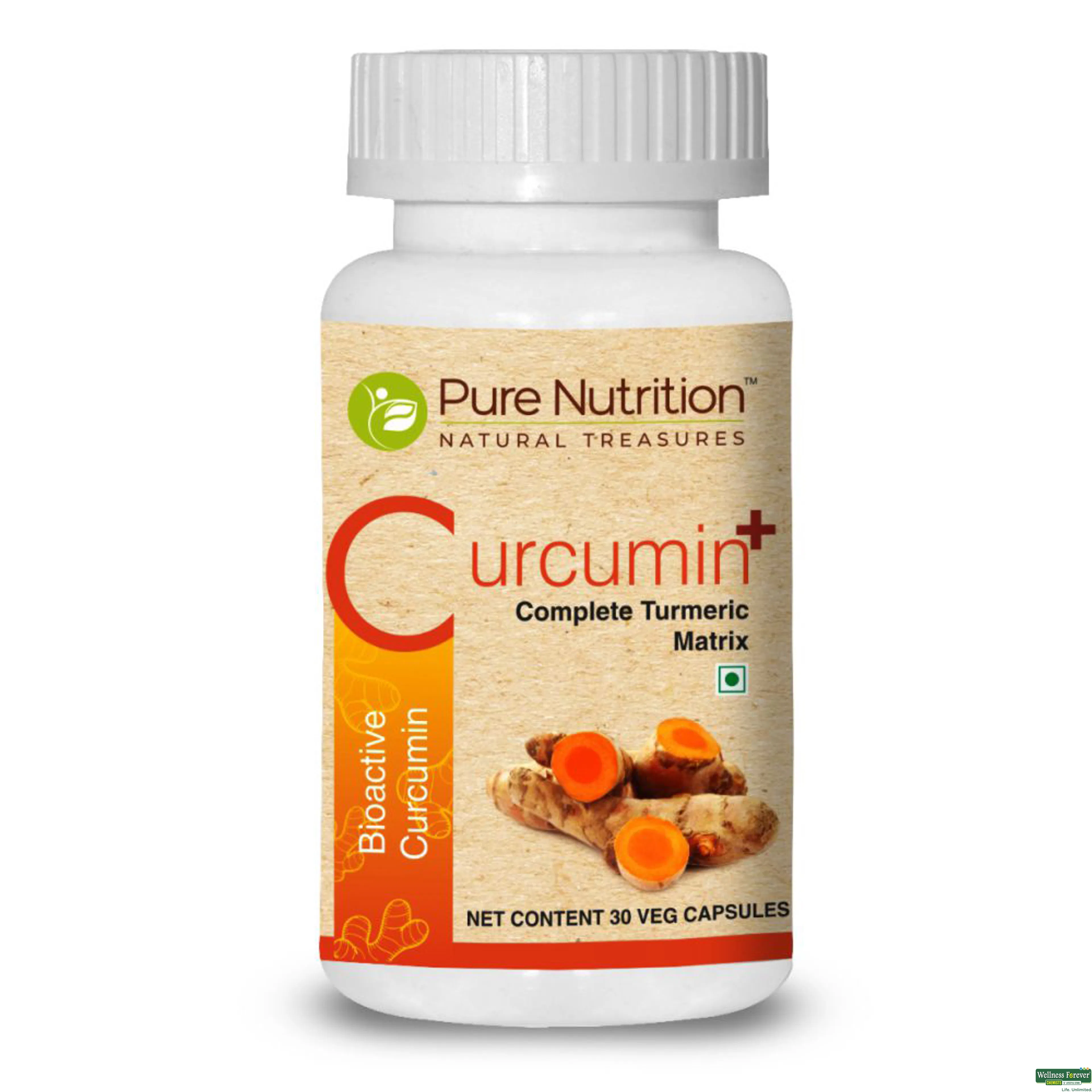 PURE NUTRITION CURCUMIN + 30CAP-image