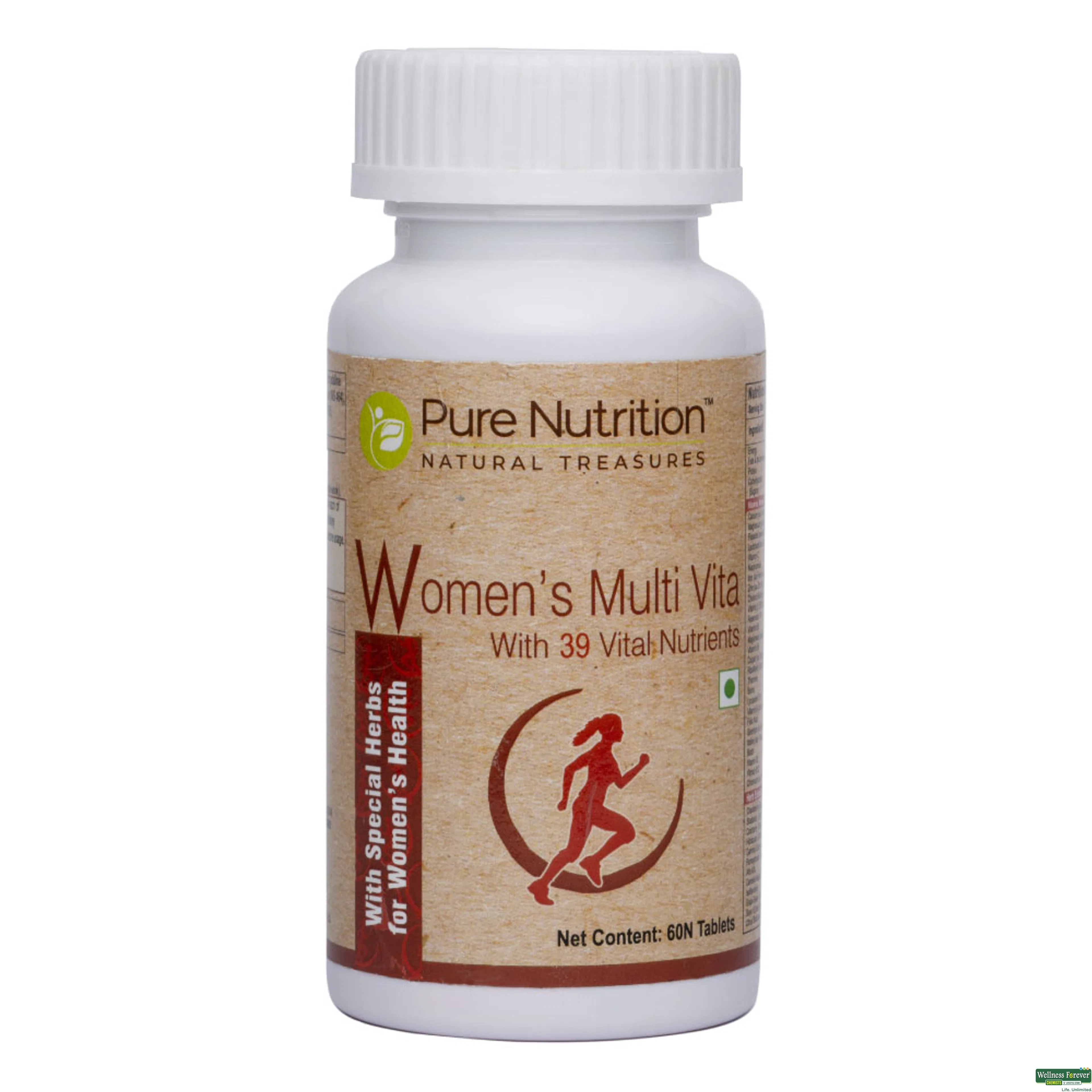 PURE NUTRITION MULTI VITA WOMEN 60TAB-image