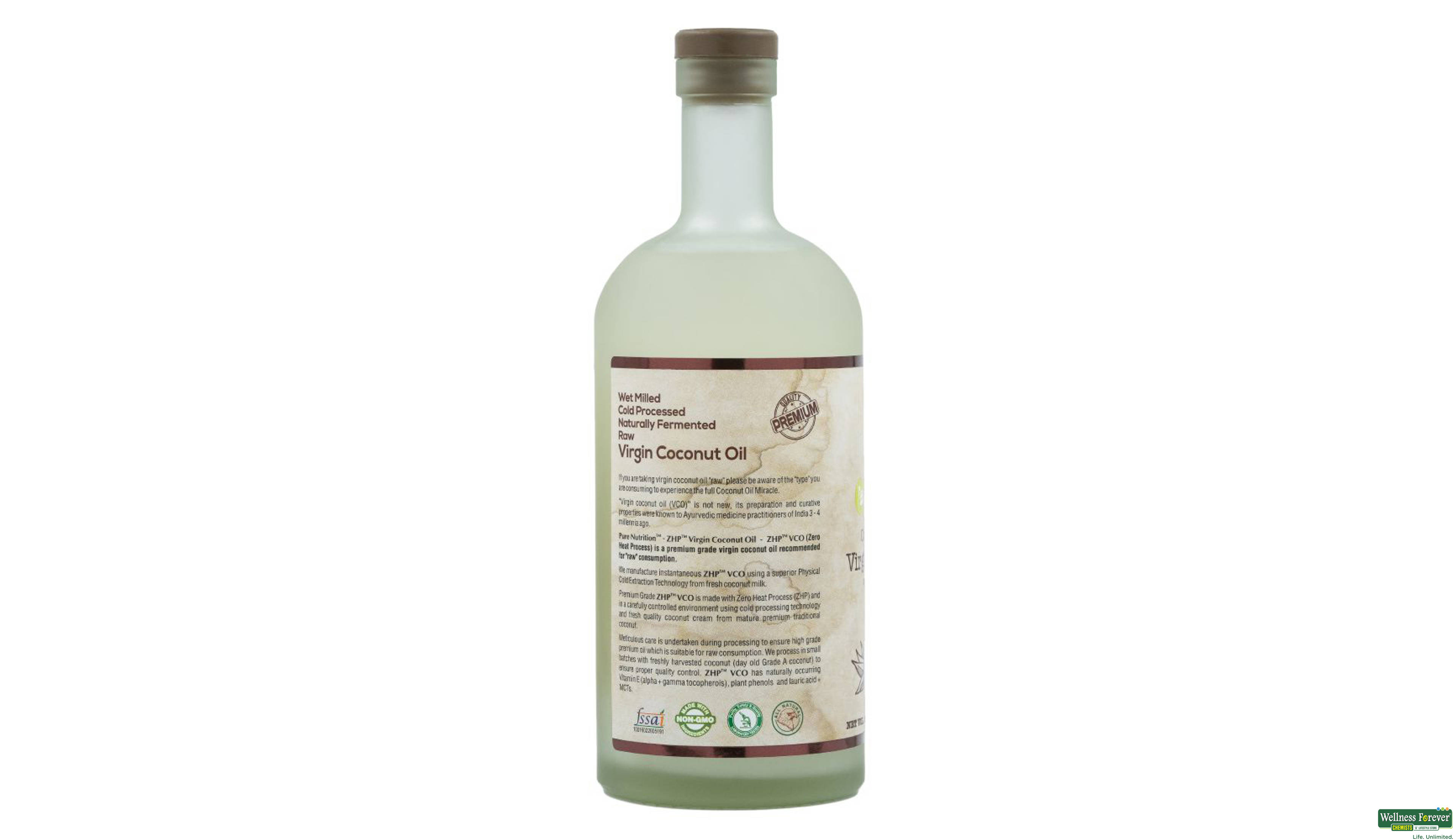 PURE NUTRITION VIRGIN COCONUT OIL 500ML- 2, 500ML, null
