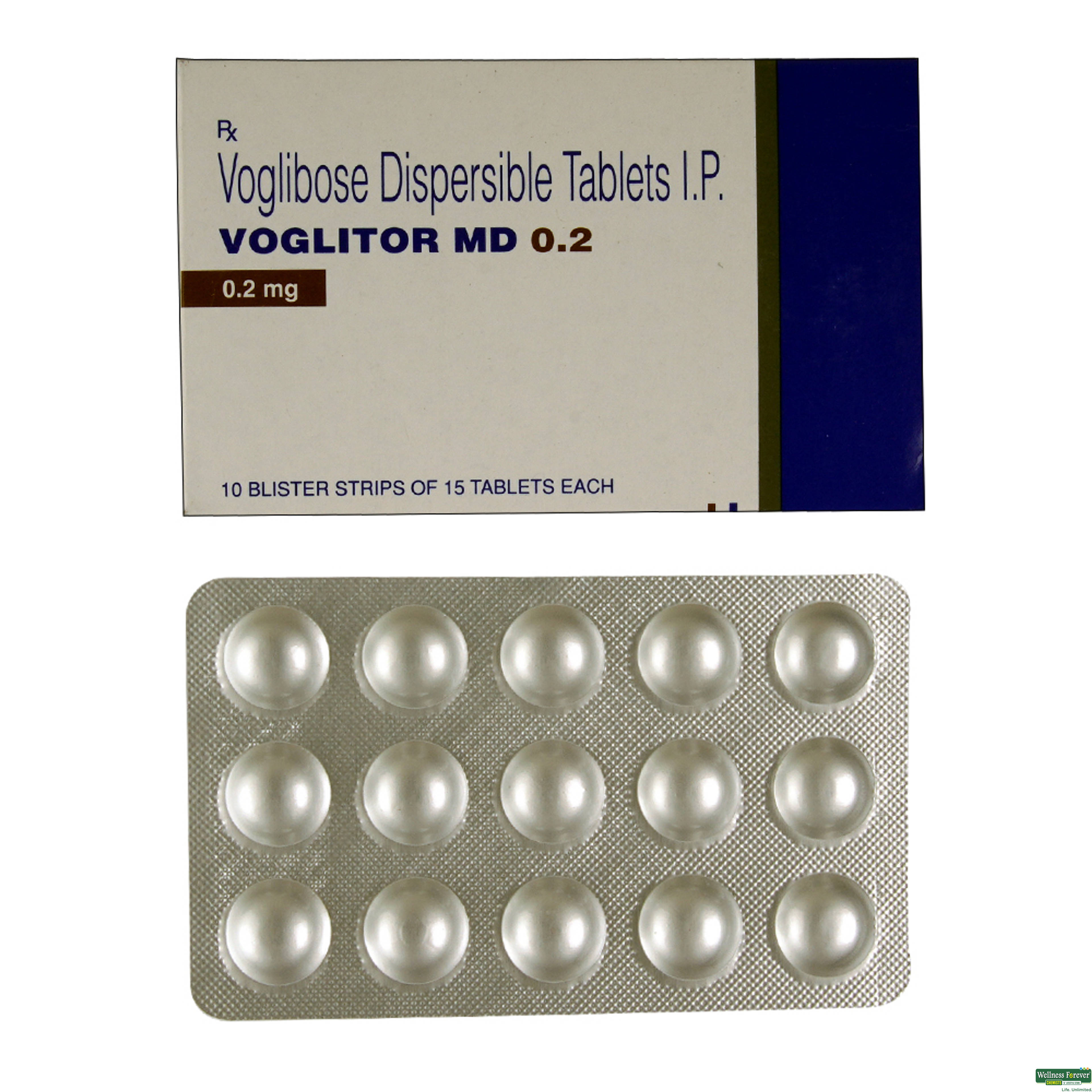 VOGLITOR-MD 0.2MG 15TAB-image