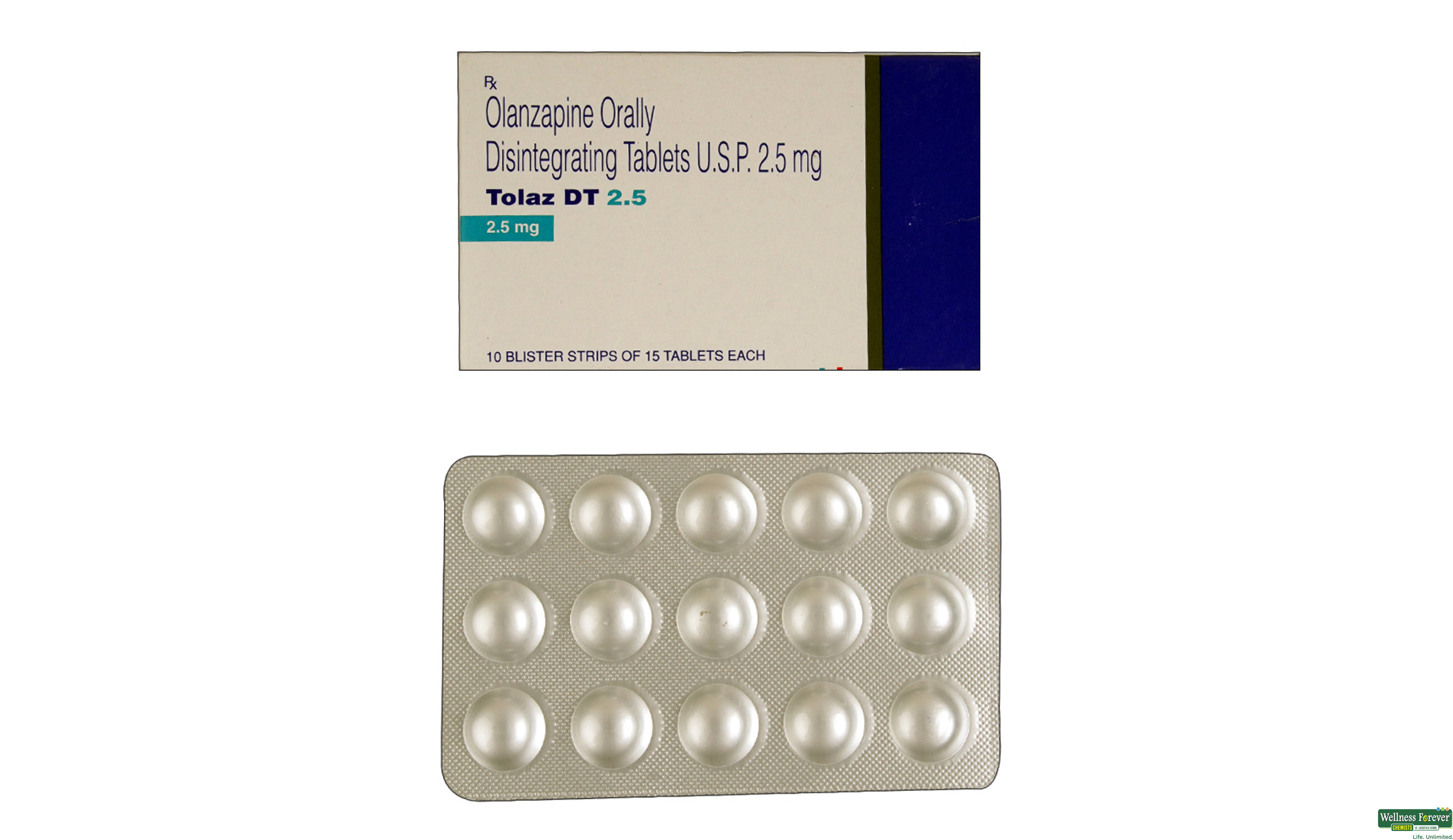 TOLAZ-DT 2.5MG 15TAB- 1, 15TAB, 