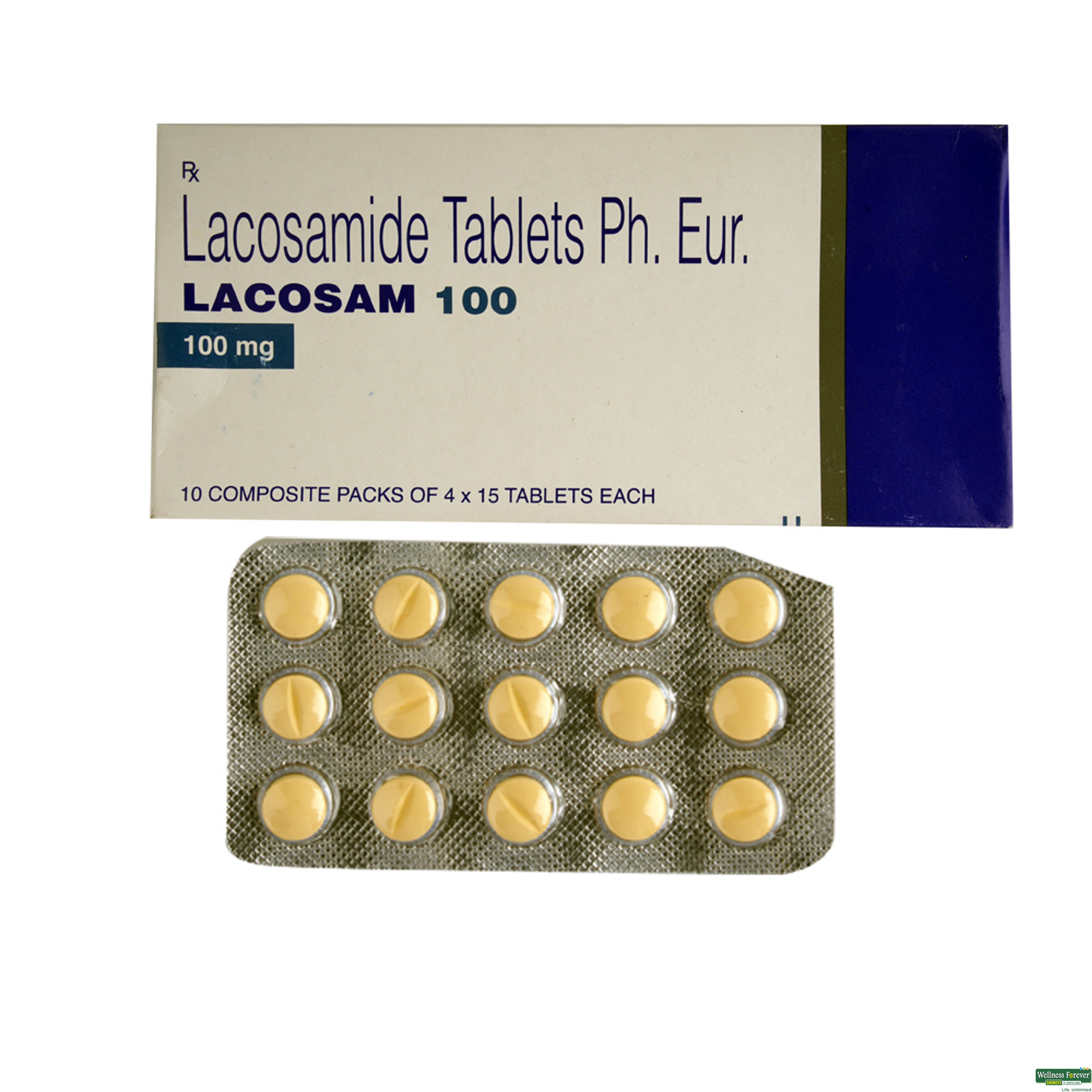 LACOSAM 100MG 15TAB-image