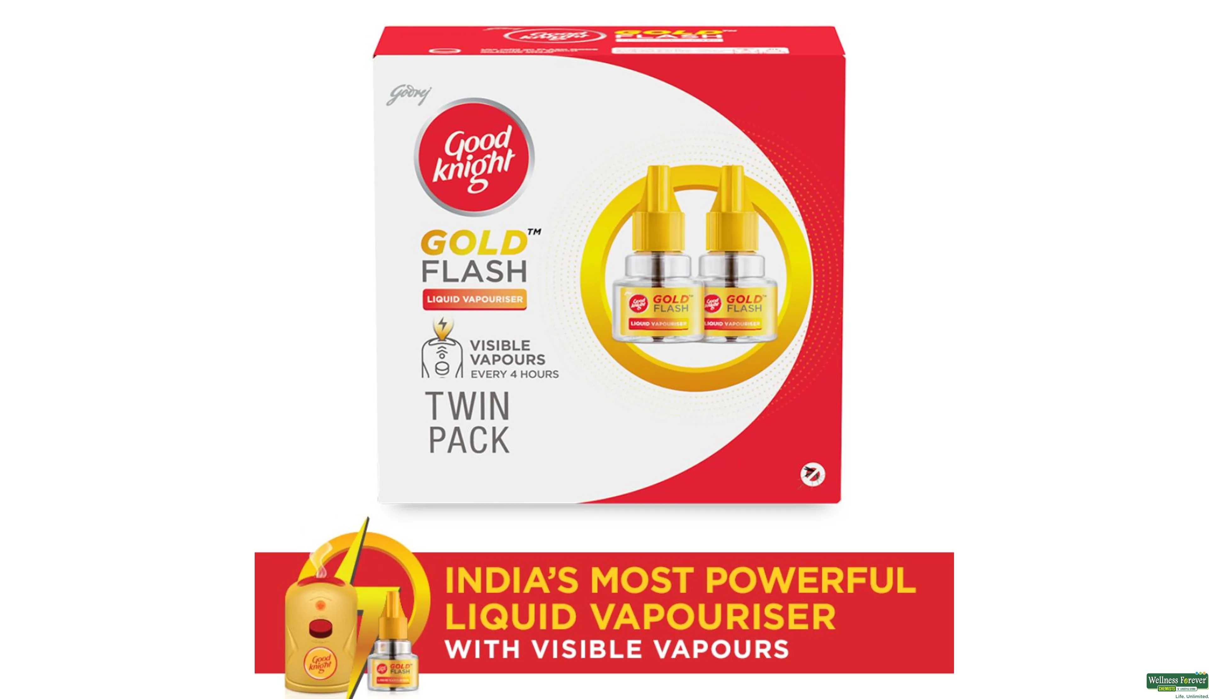 GK GOLD FLASH REF 2X45ML- 2, 2X45ML, 