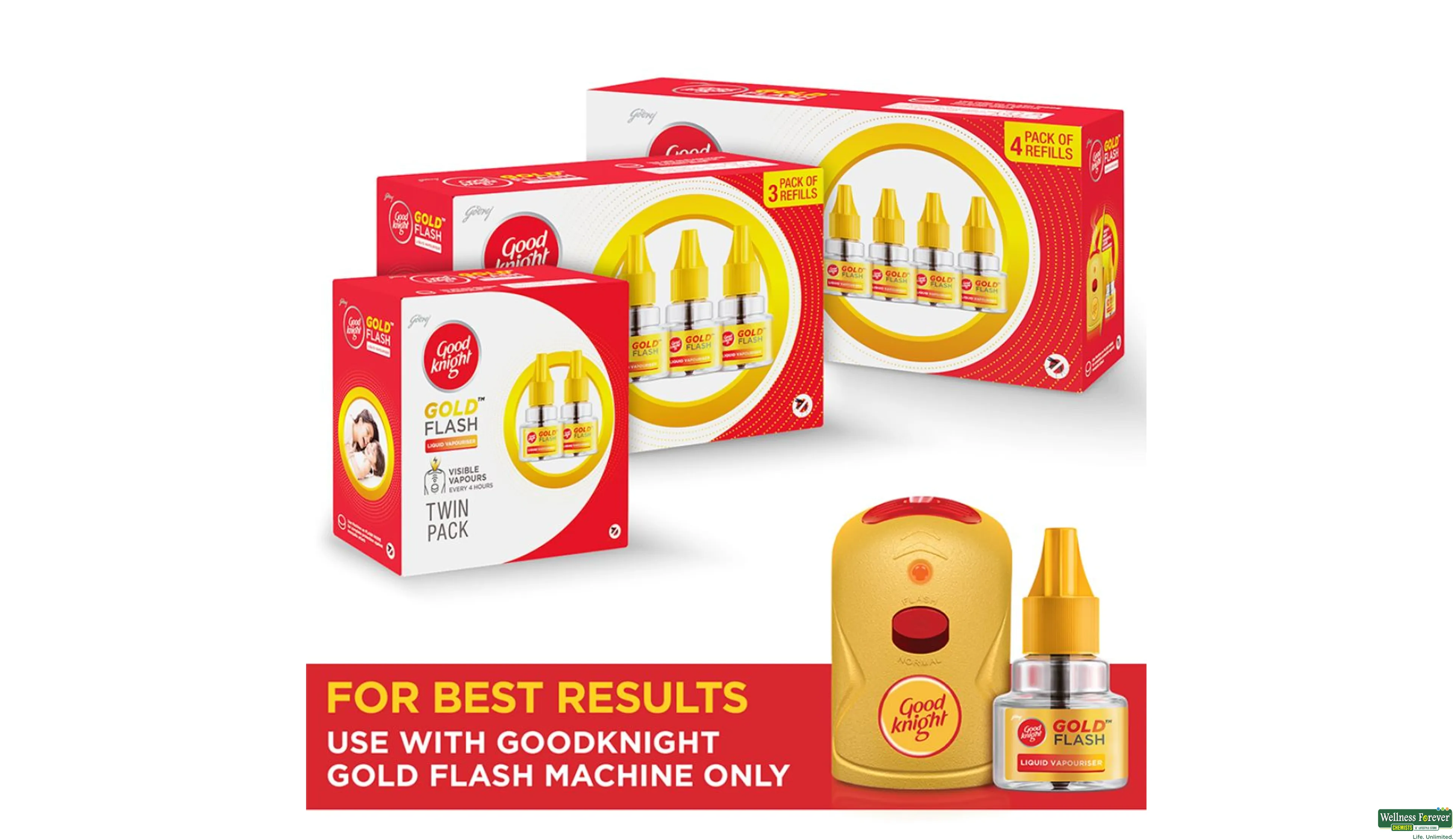 GK GOLD FLASH REF 2X45ML- 7, 2X45ML, 