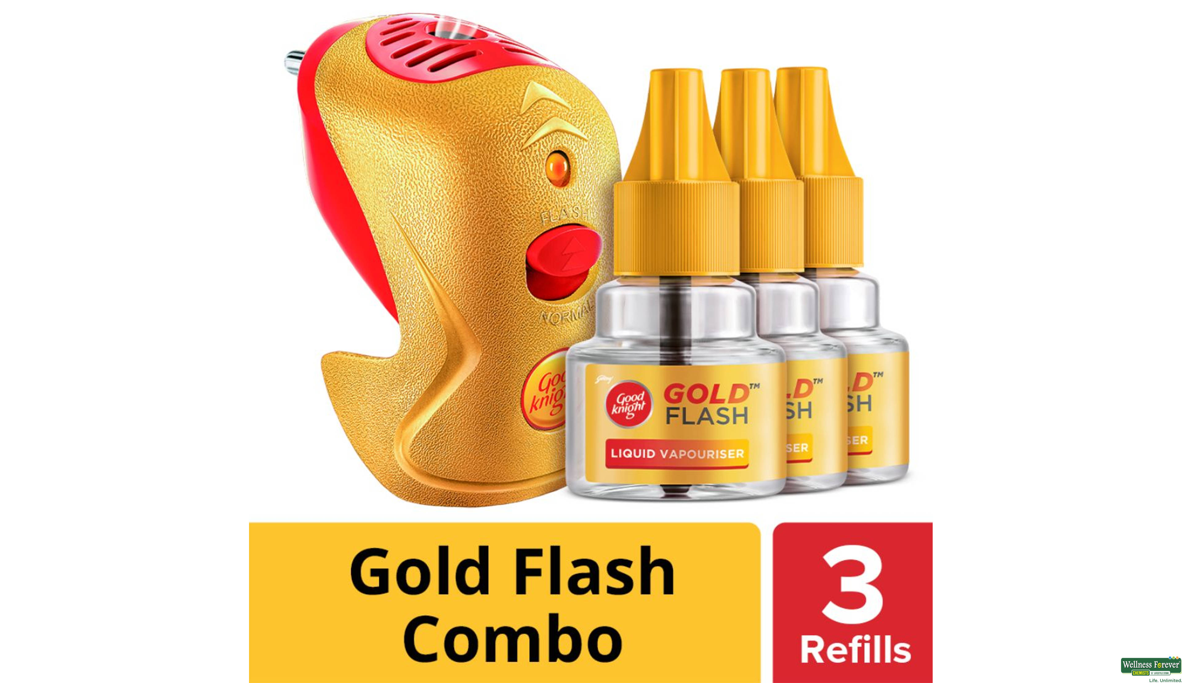 GK GOLD FLASH COMBO KIT 1PC- 1, 1PC, 