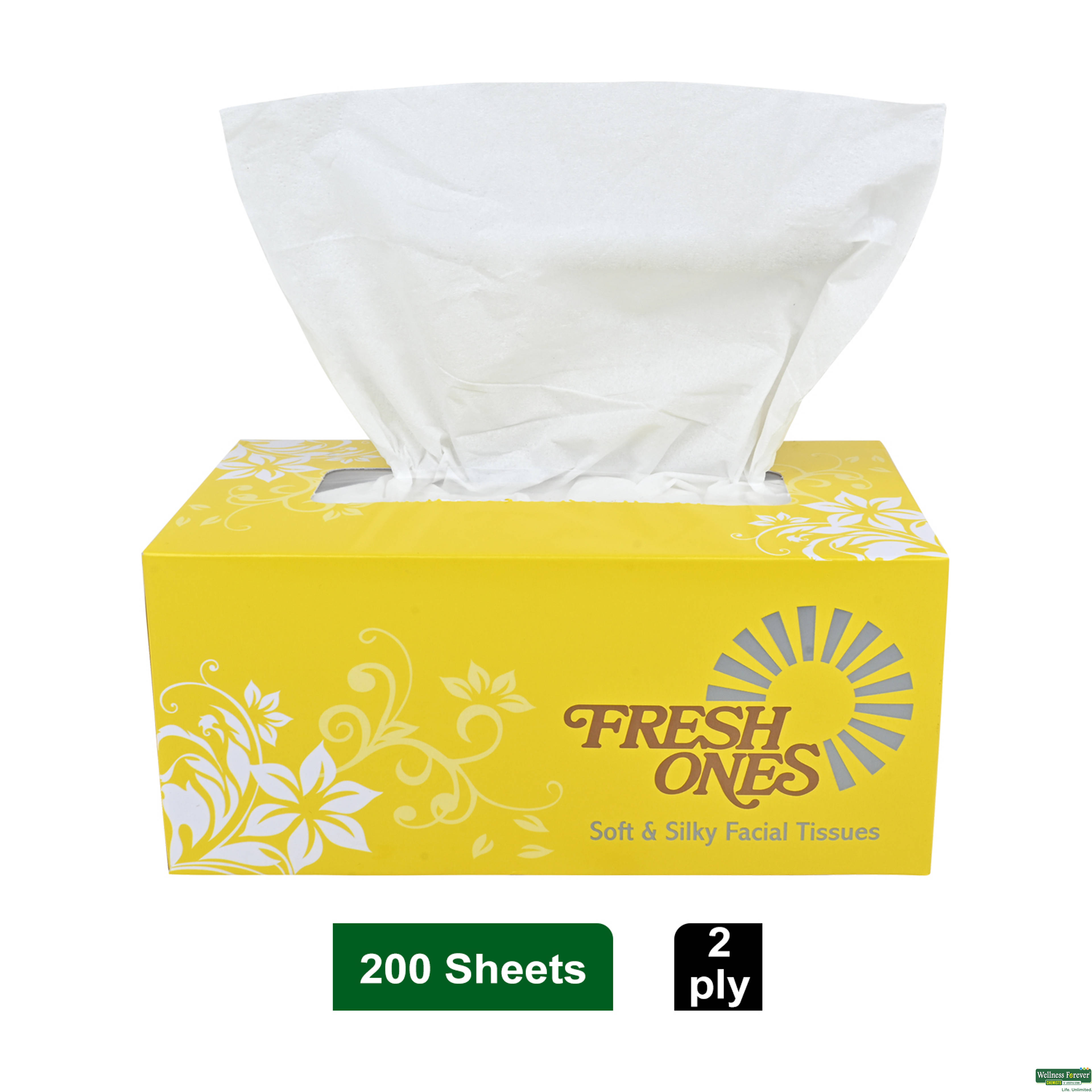 Fresh Ones Face Tissue 200 Pulls, 1  Piece-image