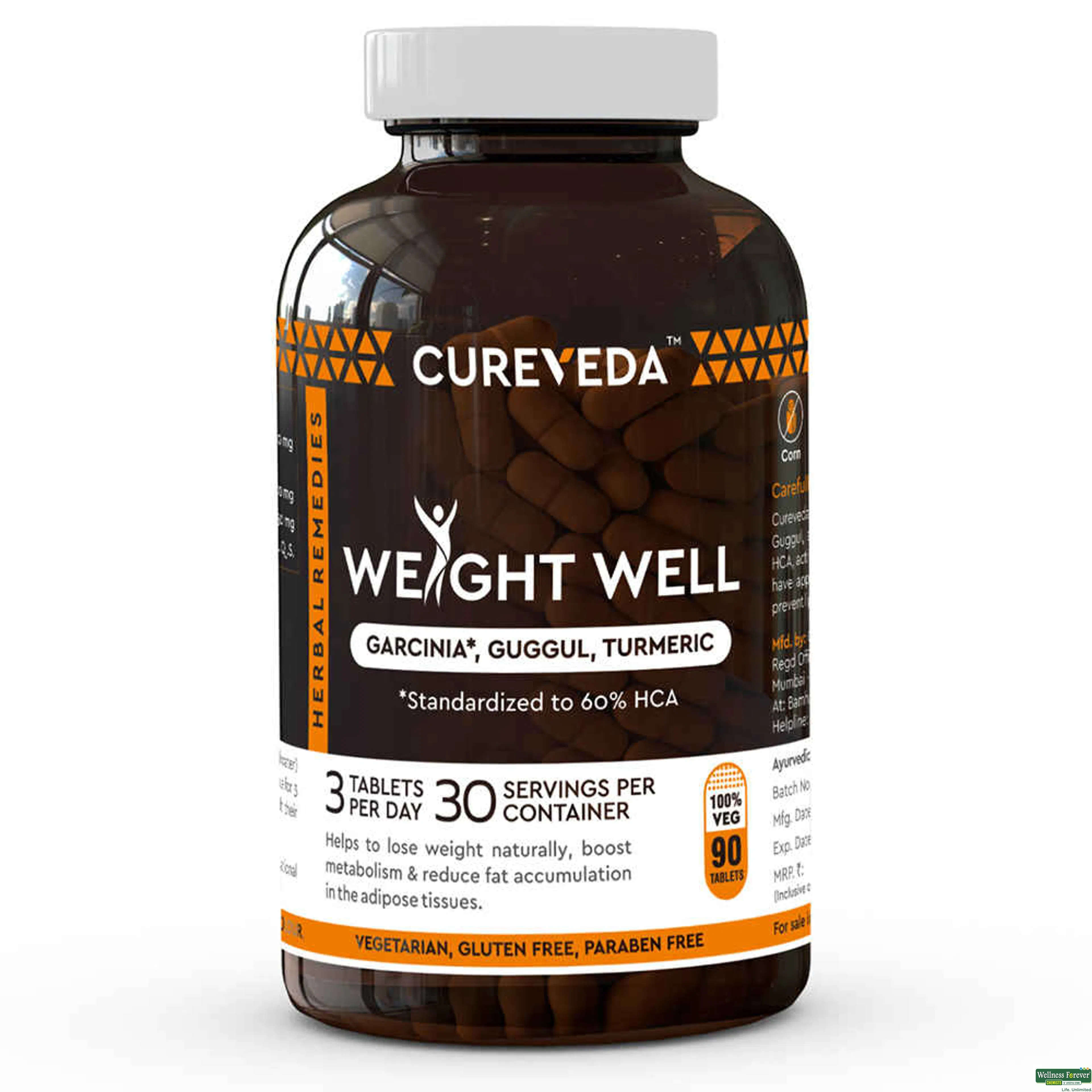 CUREVEDA WEIGHT WELL 90TAB-image