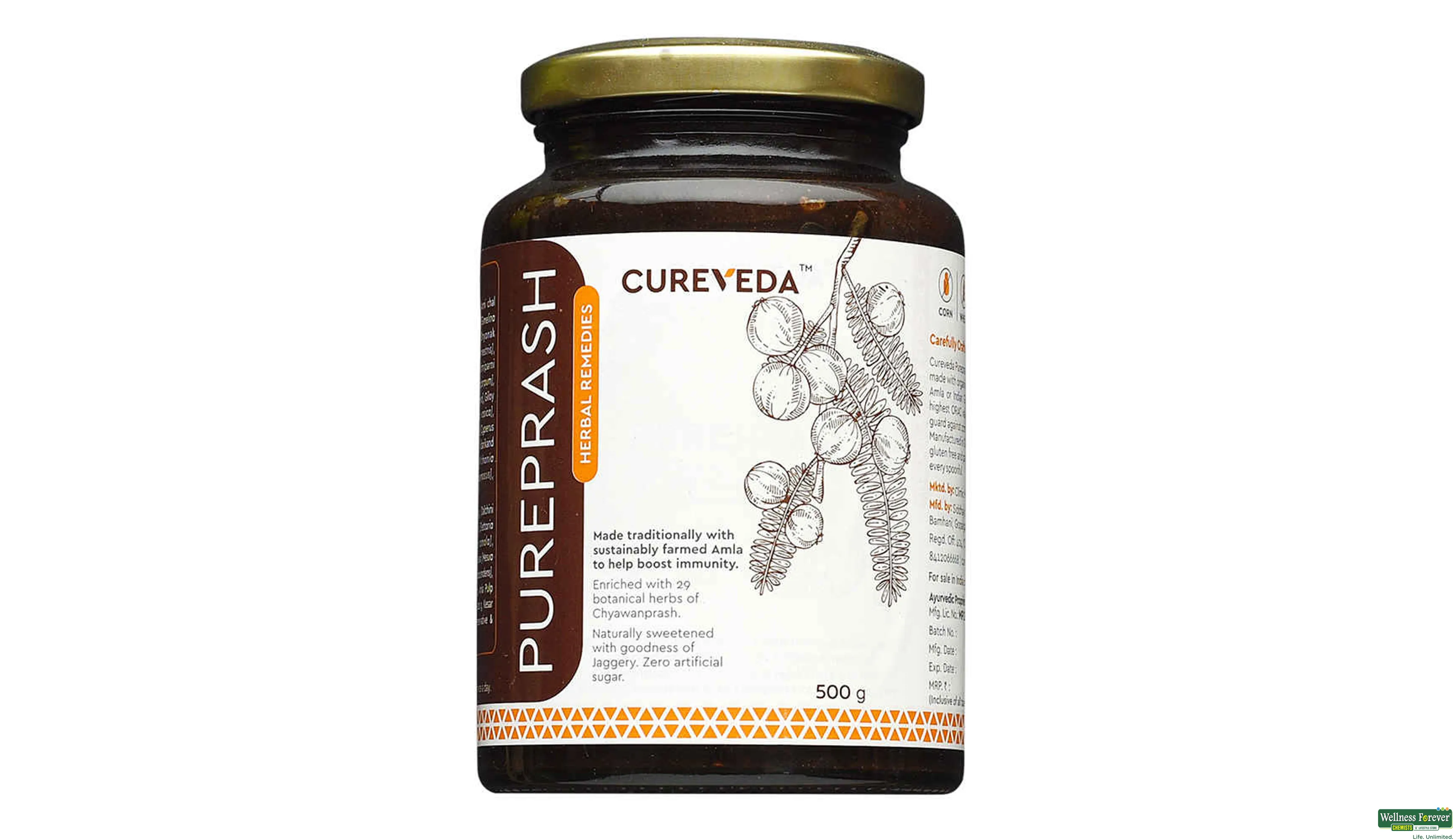 CUREVEDA PUREPRASH 500GM- 1, 500GM, 