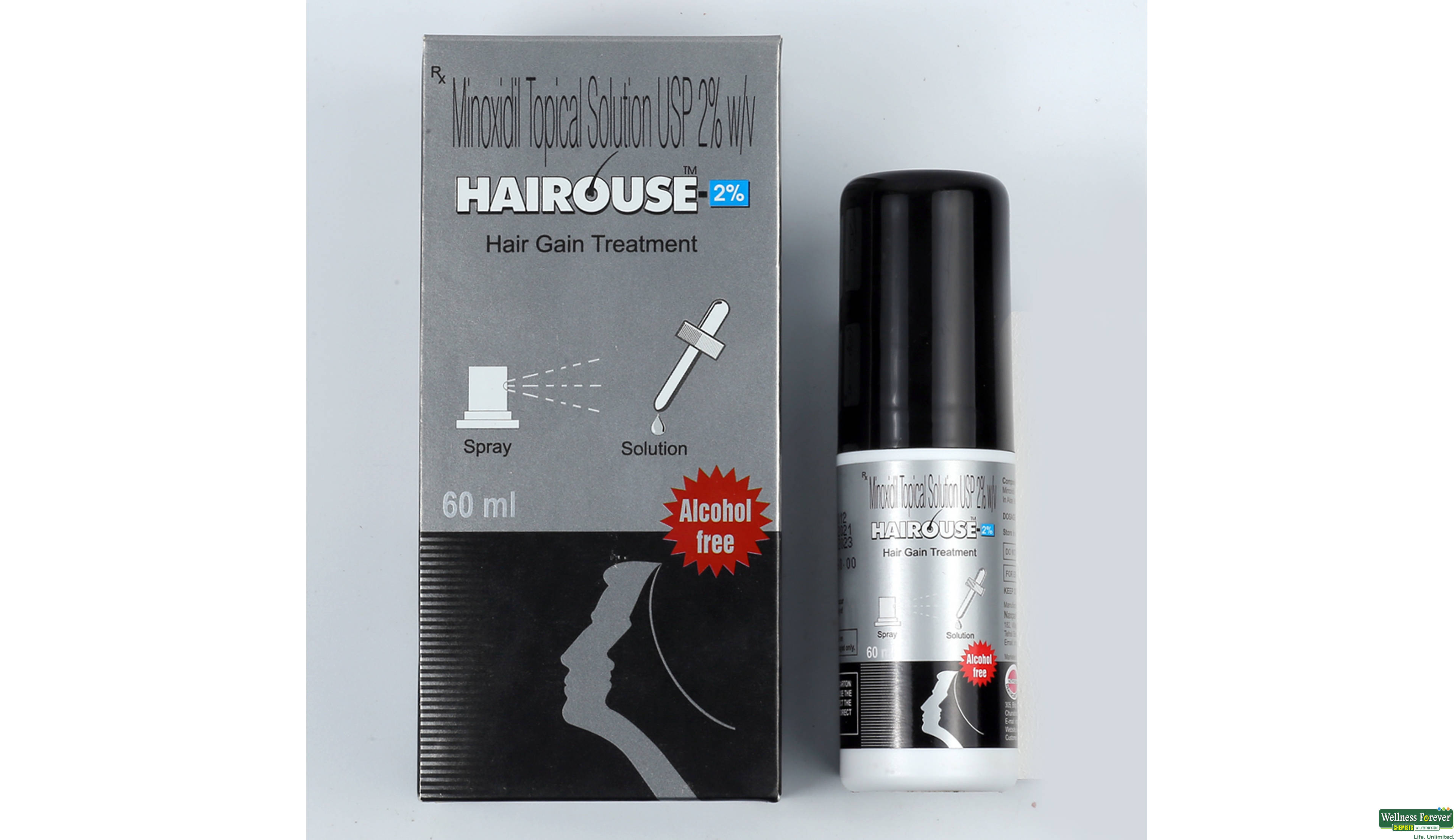 HAIROUSE 2% LTN 60ML- 1, 60ML, 