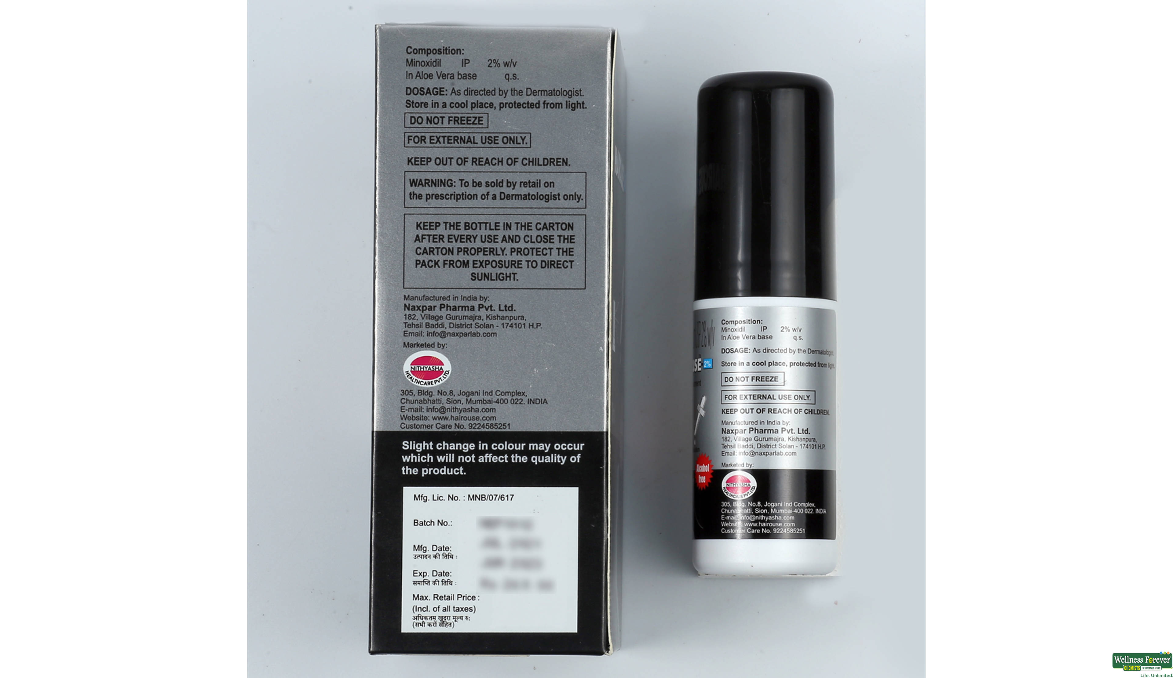 HAIROUSE 2% LTN 60ML- 2, 60ML, 