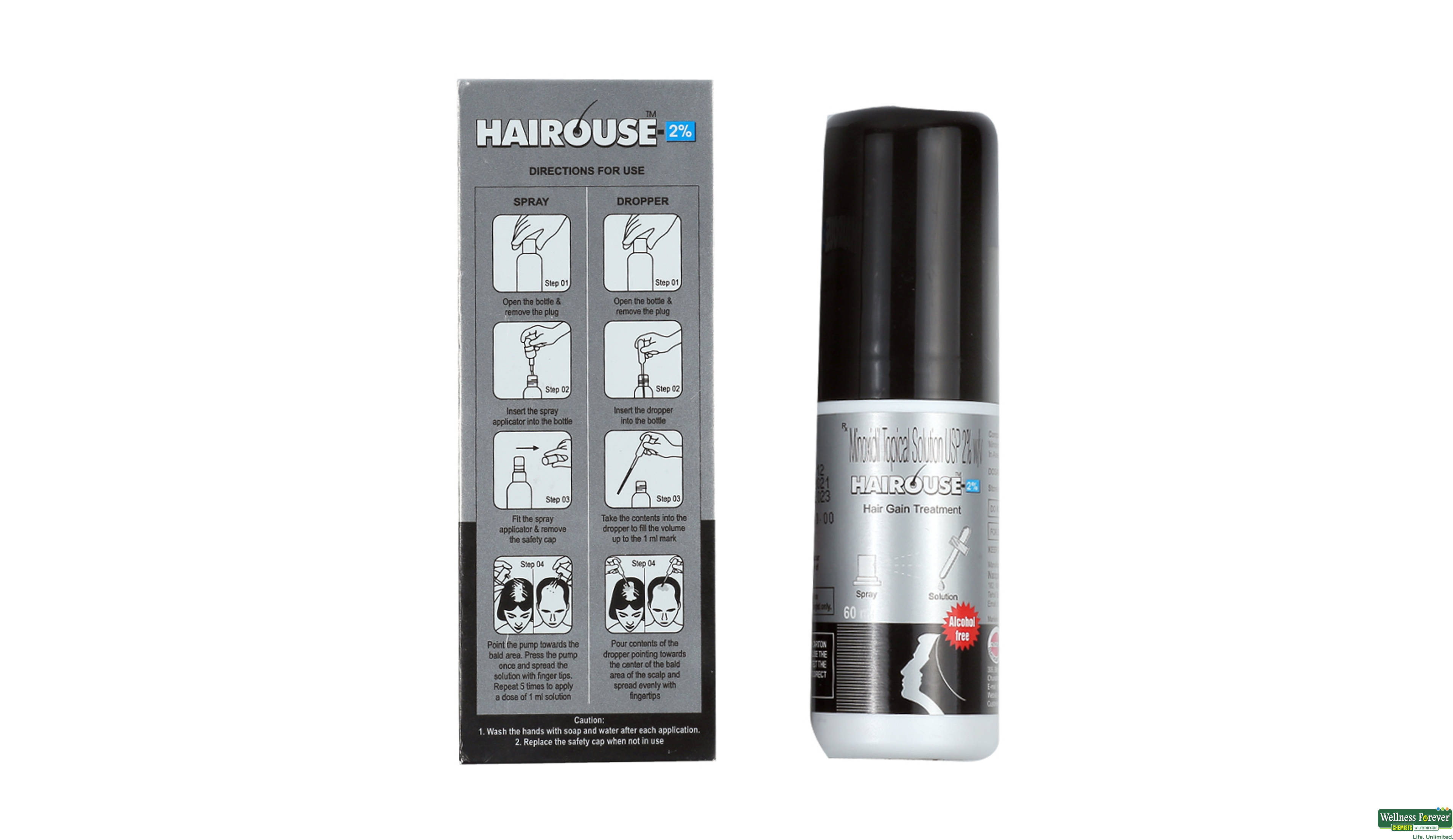 HAIROUSE 2% LTN 60ML- 3, 60ML, 