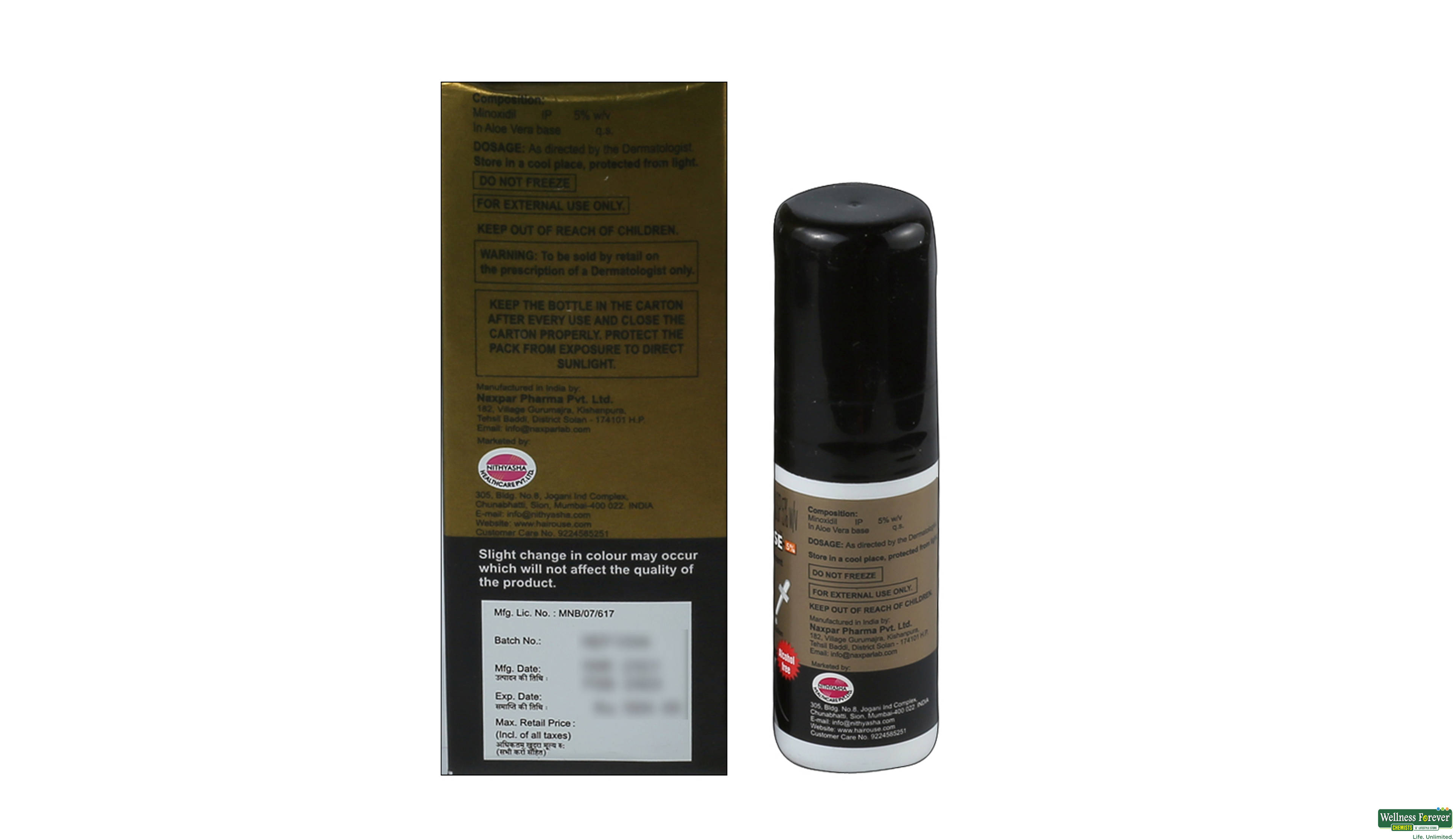 HAIROUSE 5% LTN 60ML- 2, 60ML, 