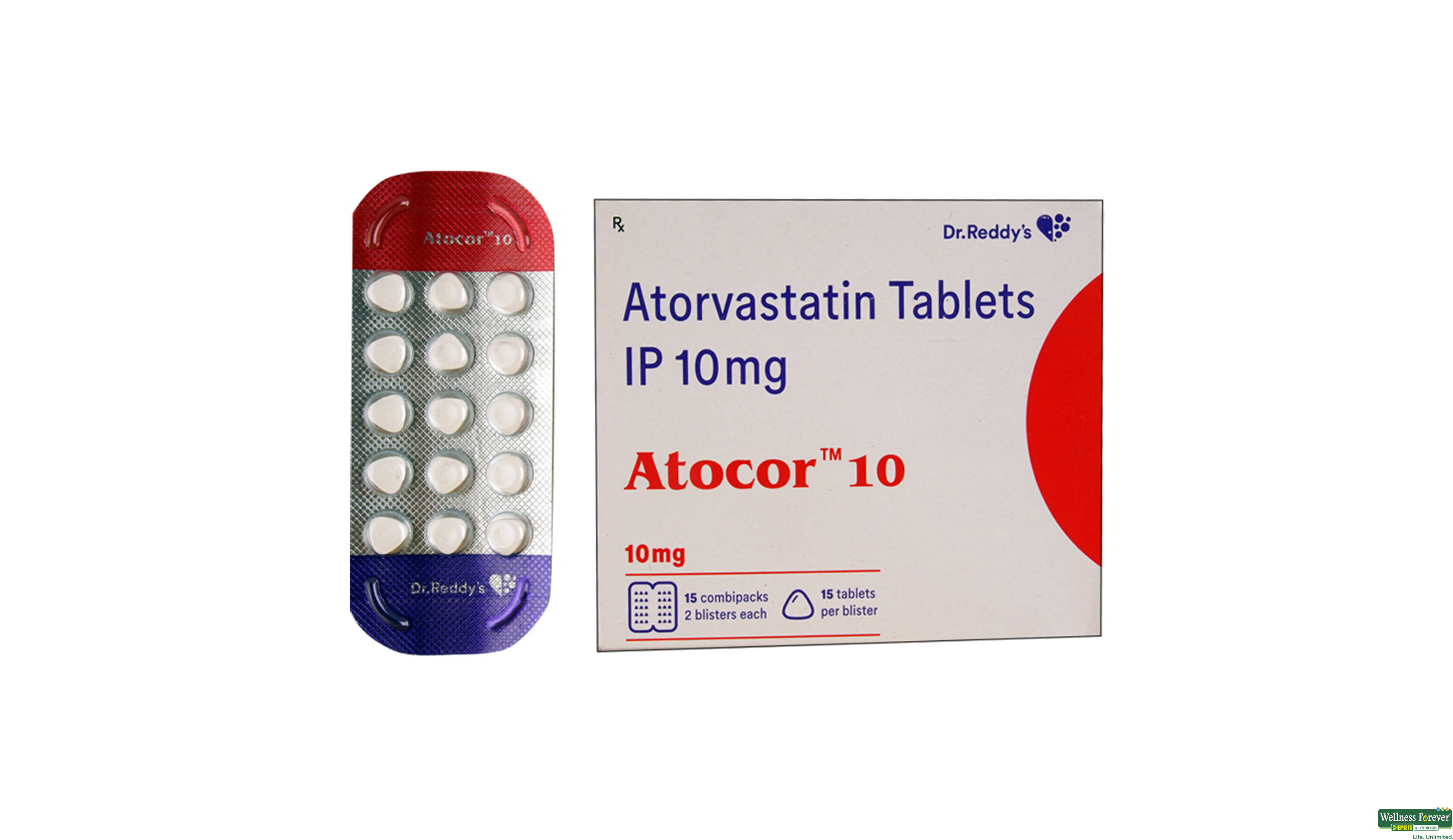 ATOCOR 10MG 15TAB- 1, 15TAB, 