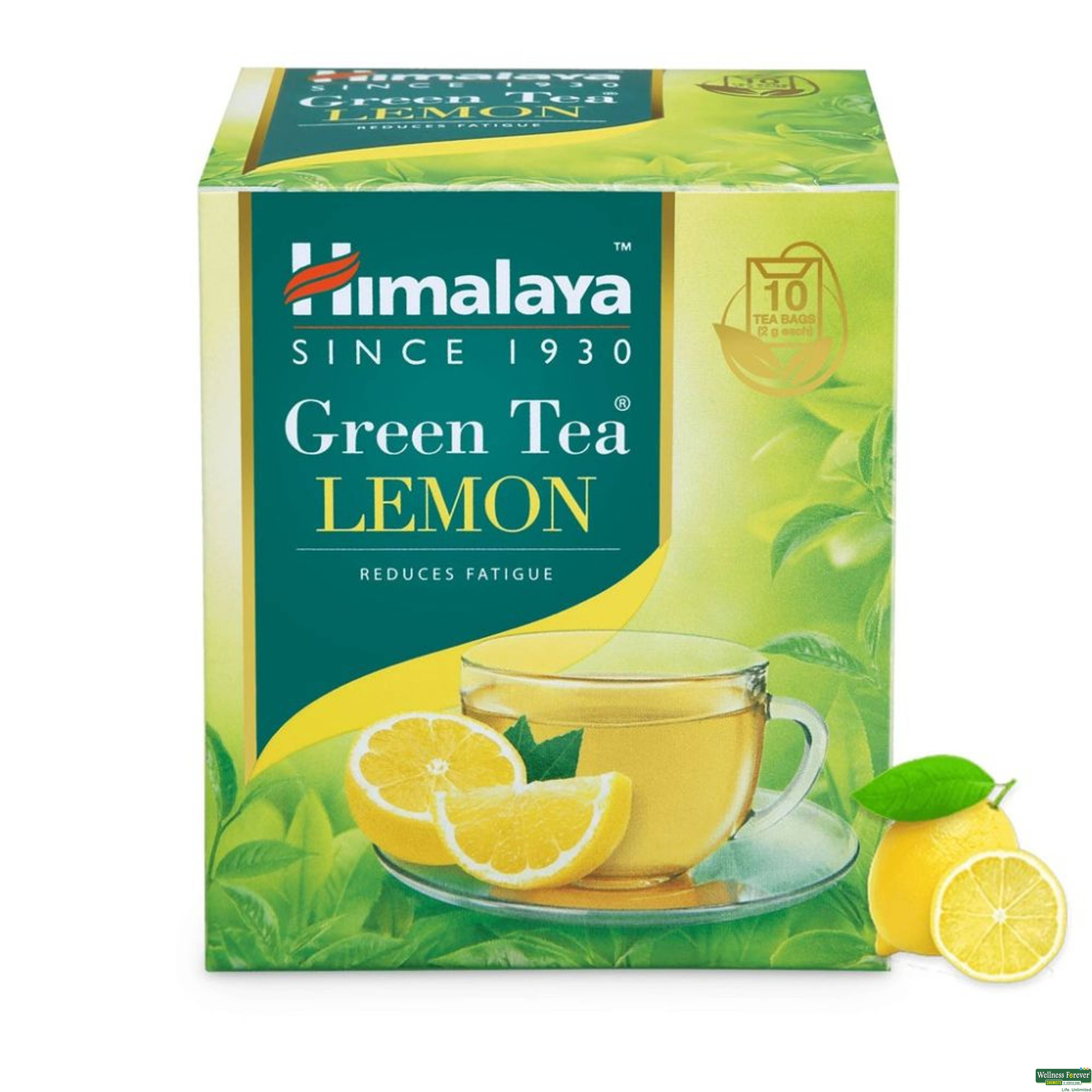 Himalaya Lemon Green Tea Bags, 20 bags-image