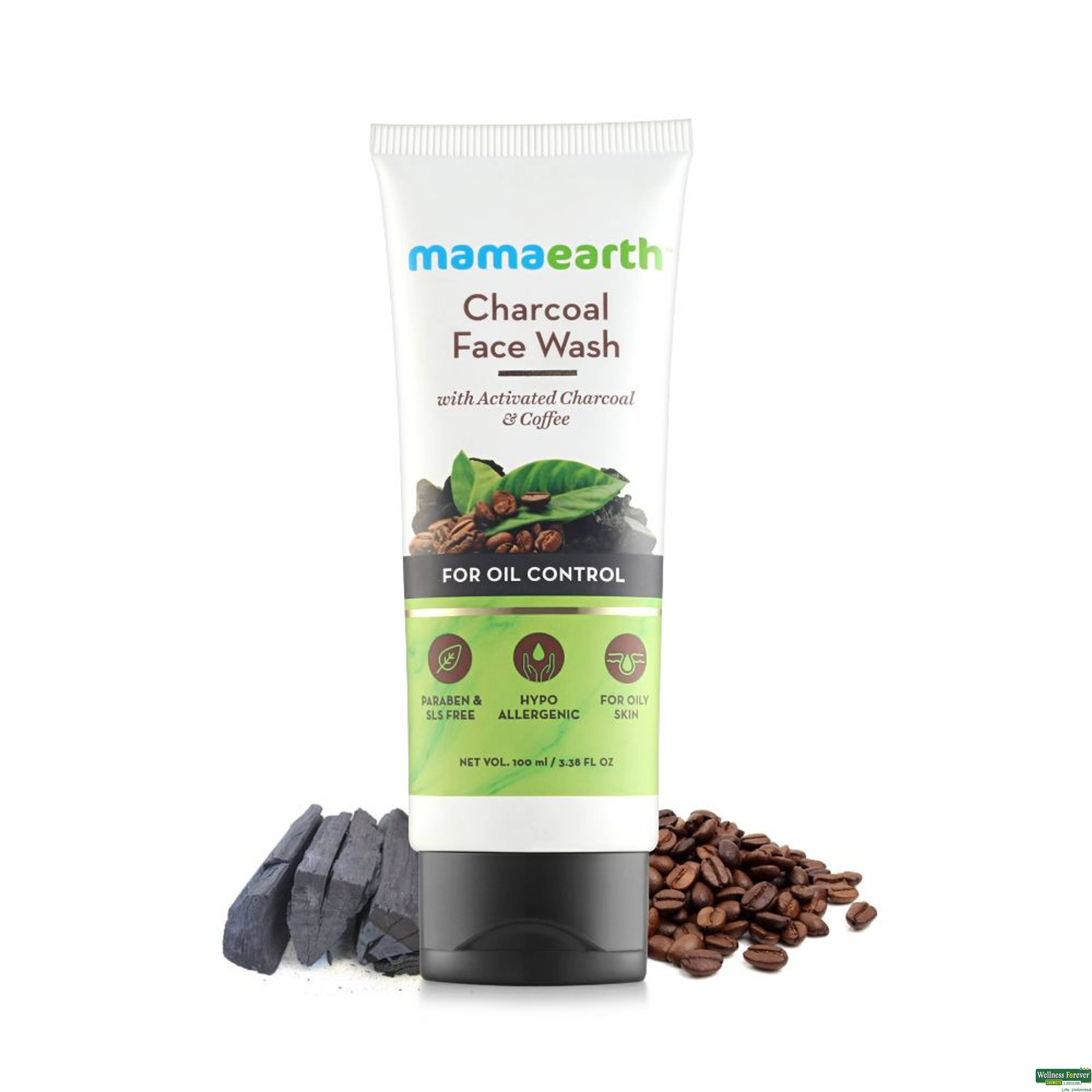 Mamaearth Charcoal Facewash 100ml-image