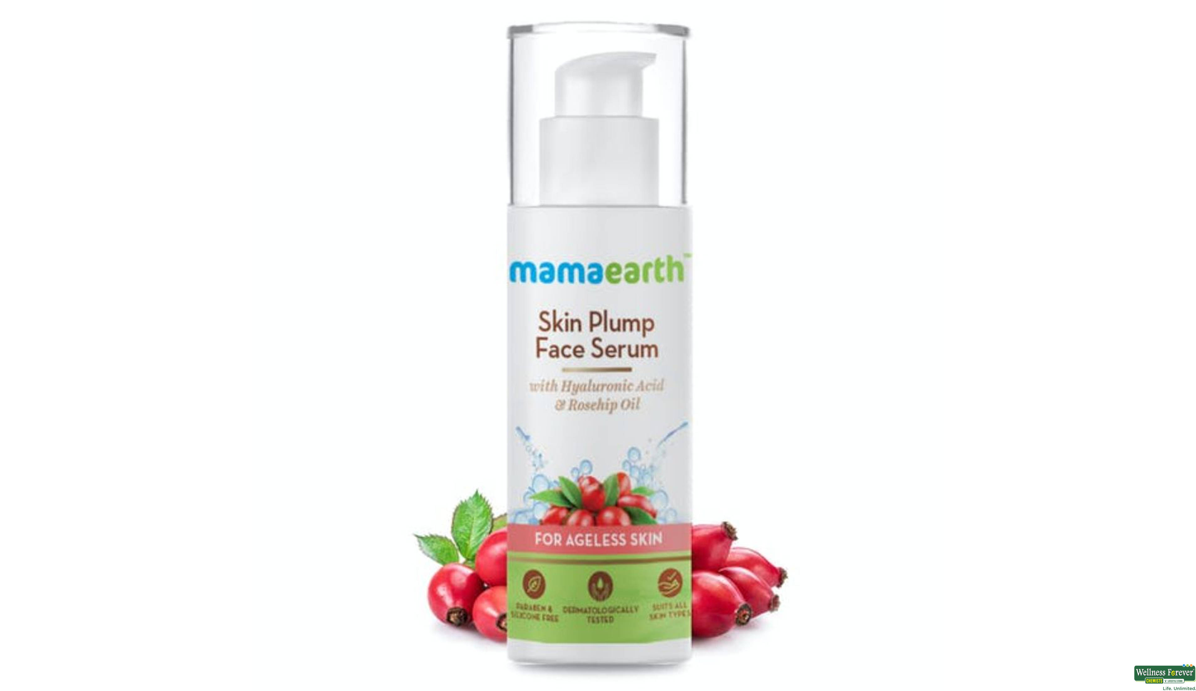 MAMAEARTH F/SERUM SKIN PLUMP 30ML- 1, 30ML, 