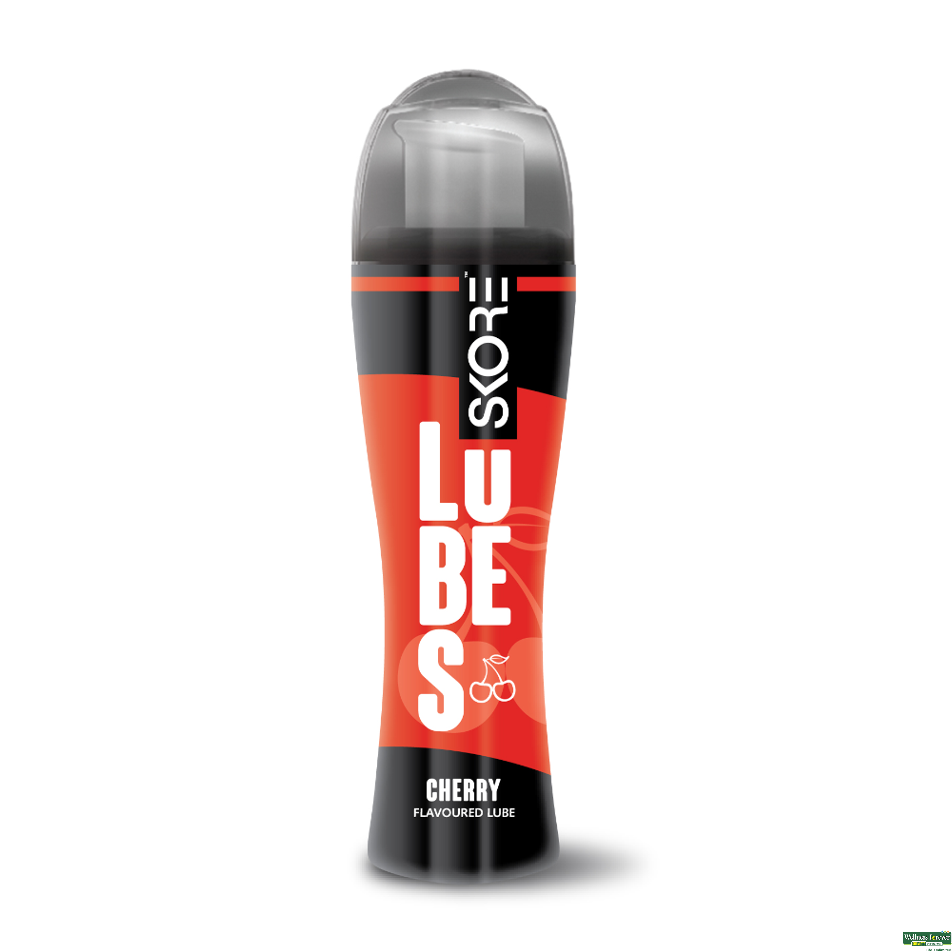 Skore Lubricant Cherry Flavoured Lube, 50 ml-image