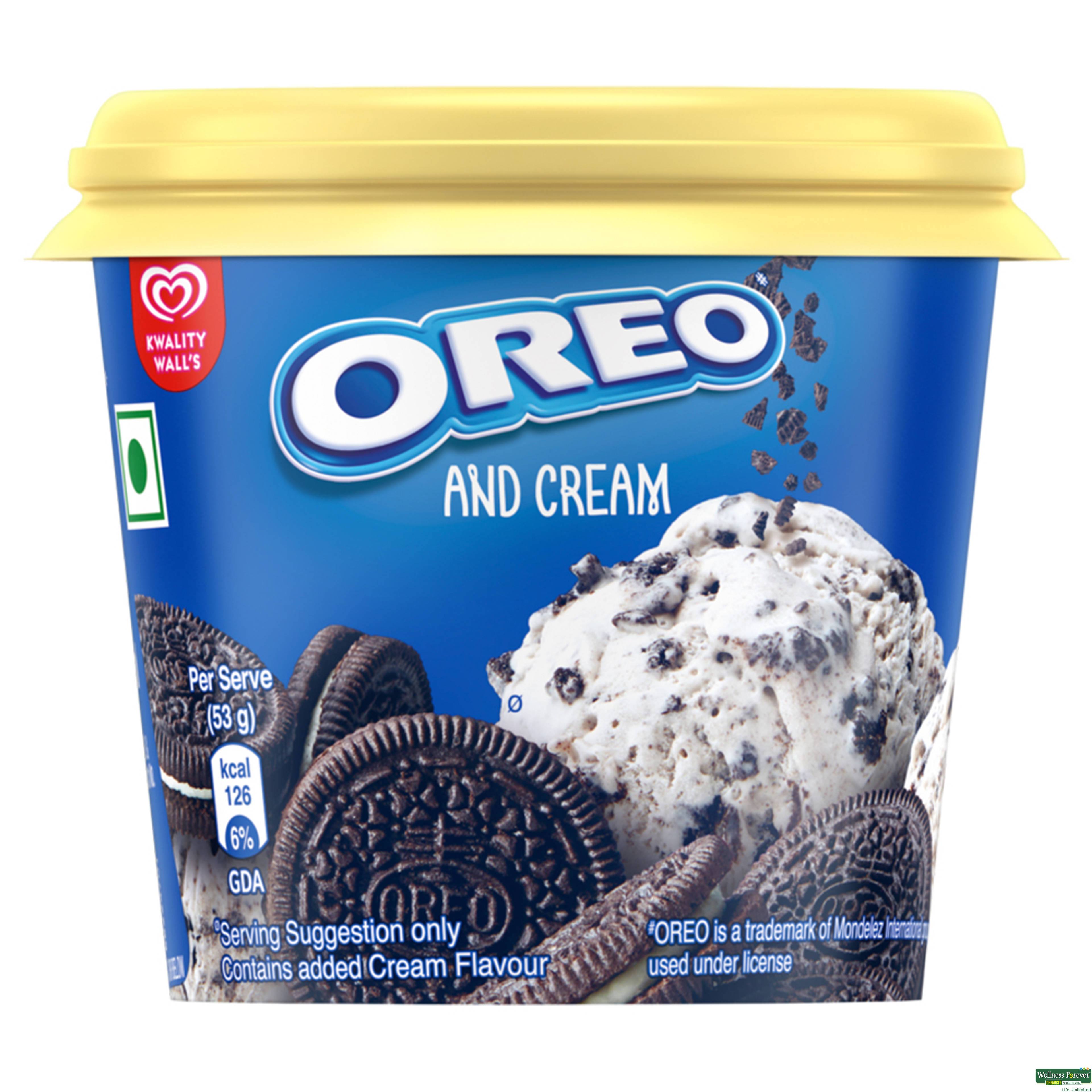 Kwality Wall's Oreo & Cream, 100 ml -image