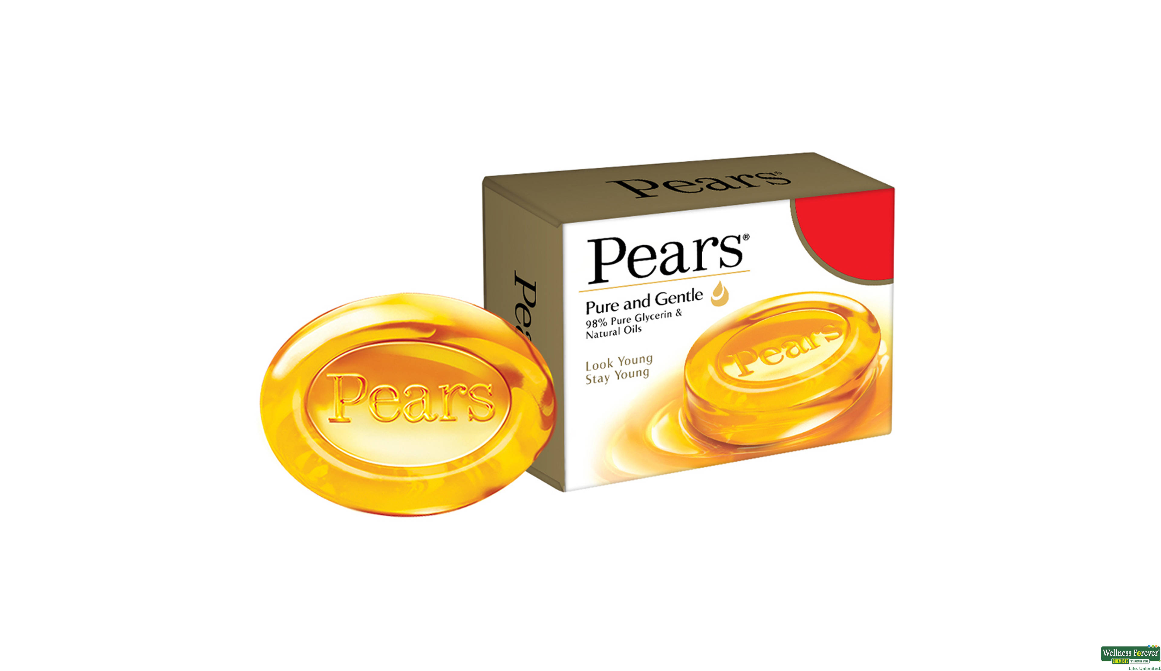 PEARS SOAP PURE GENTLE 100GM- 5, 100GM, 