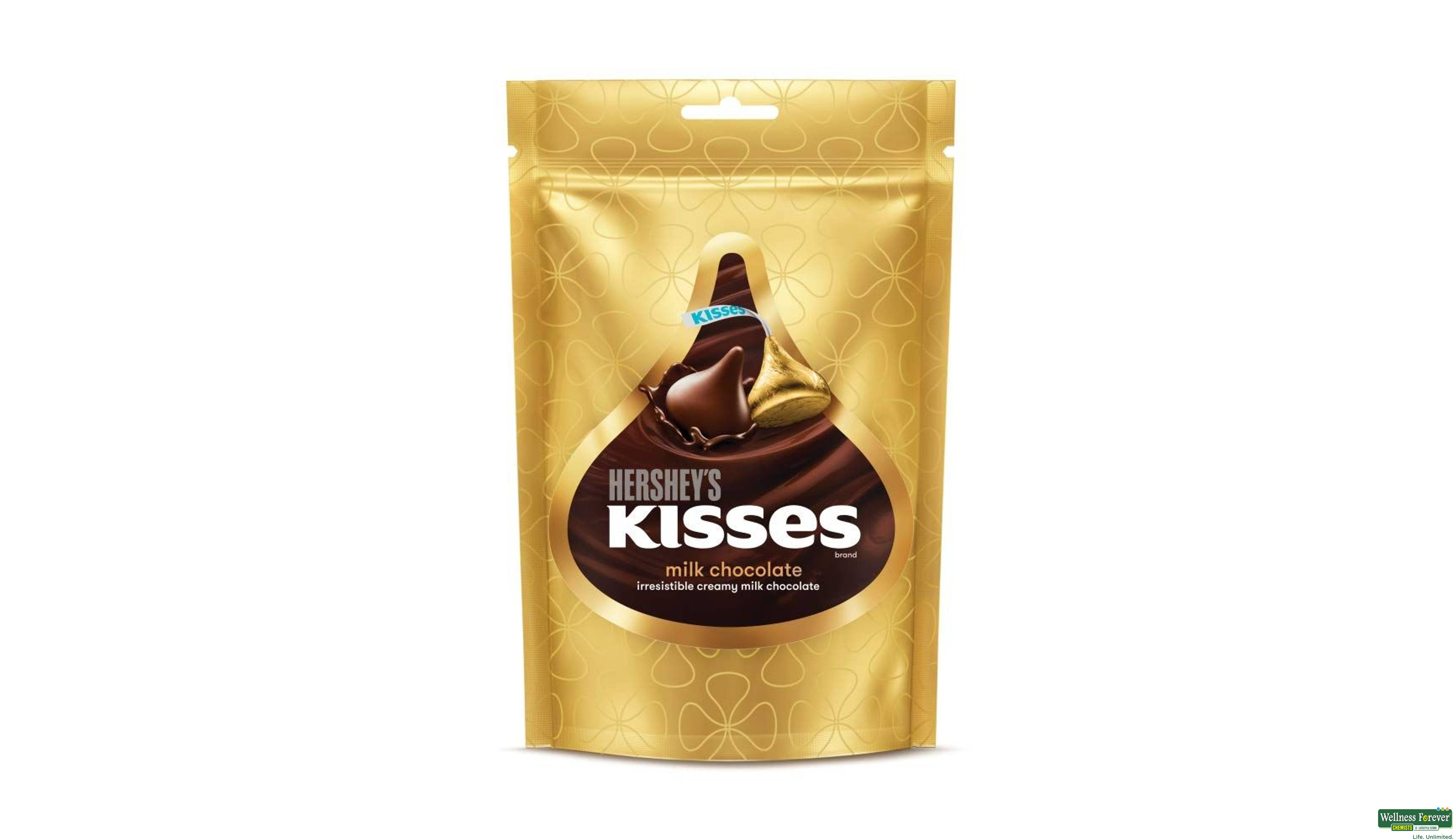 HERSHEYS CHOC KISSES MILK 108GM- 1, 108GM, 