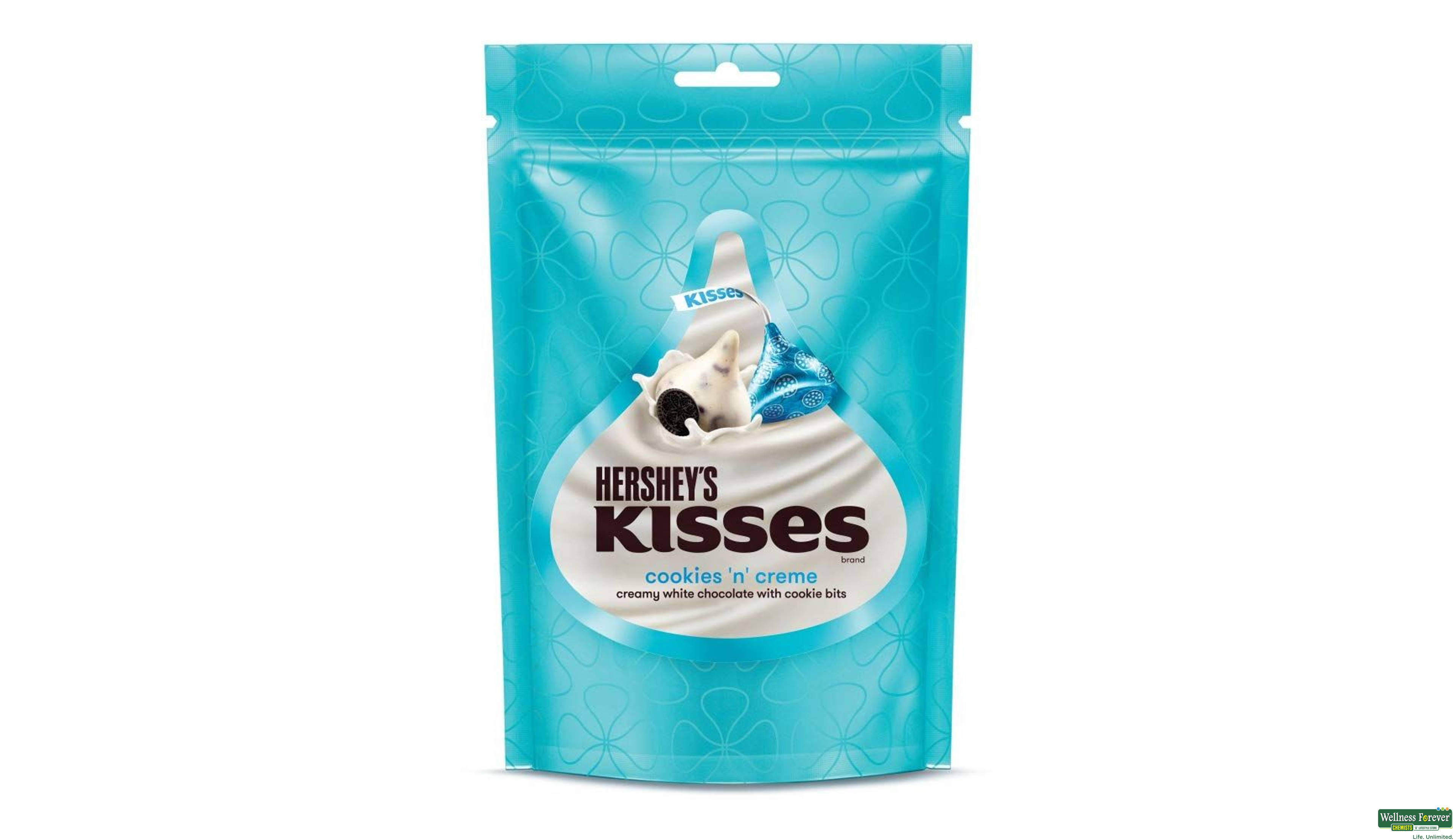 HERSHEYS CHOC KISSES COOKIES/CRM 100.8GM- 1, 100.8GM, 