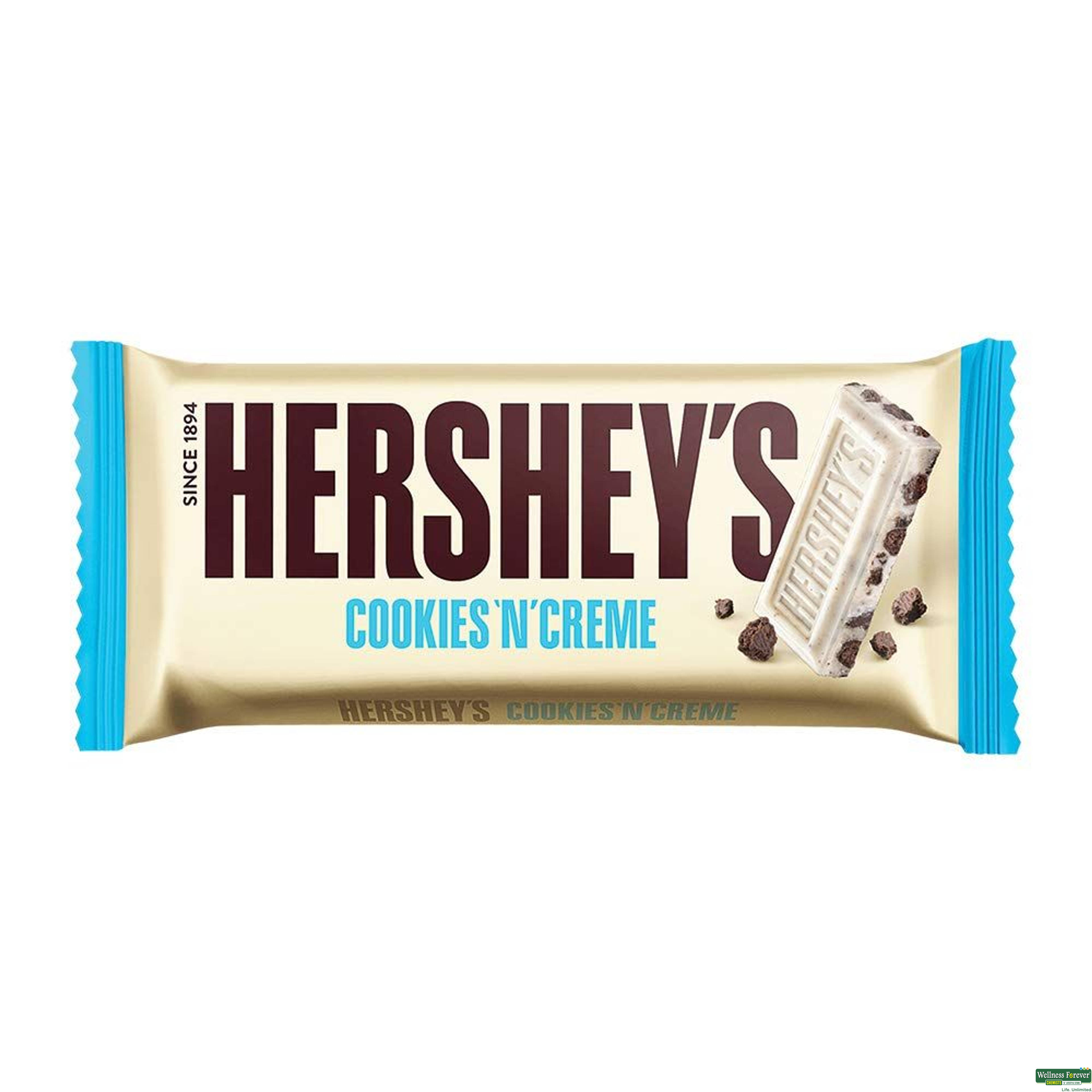 Hersheys Chocolate Cookies And Cream 40Gm-image