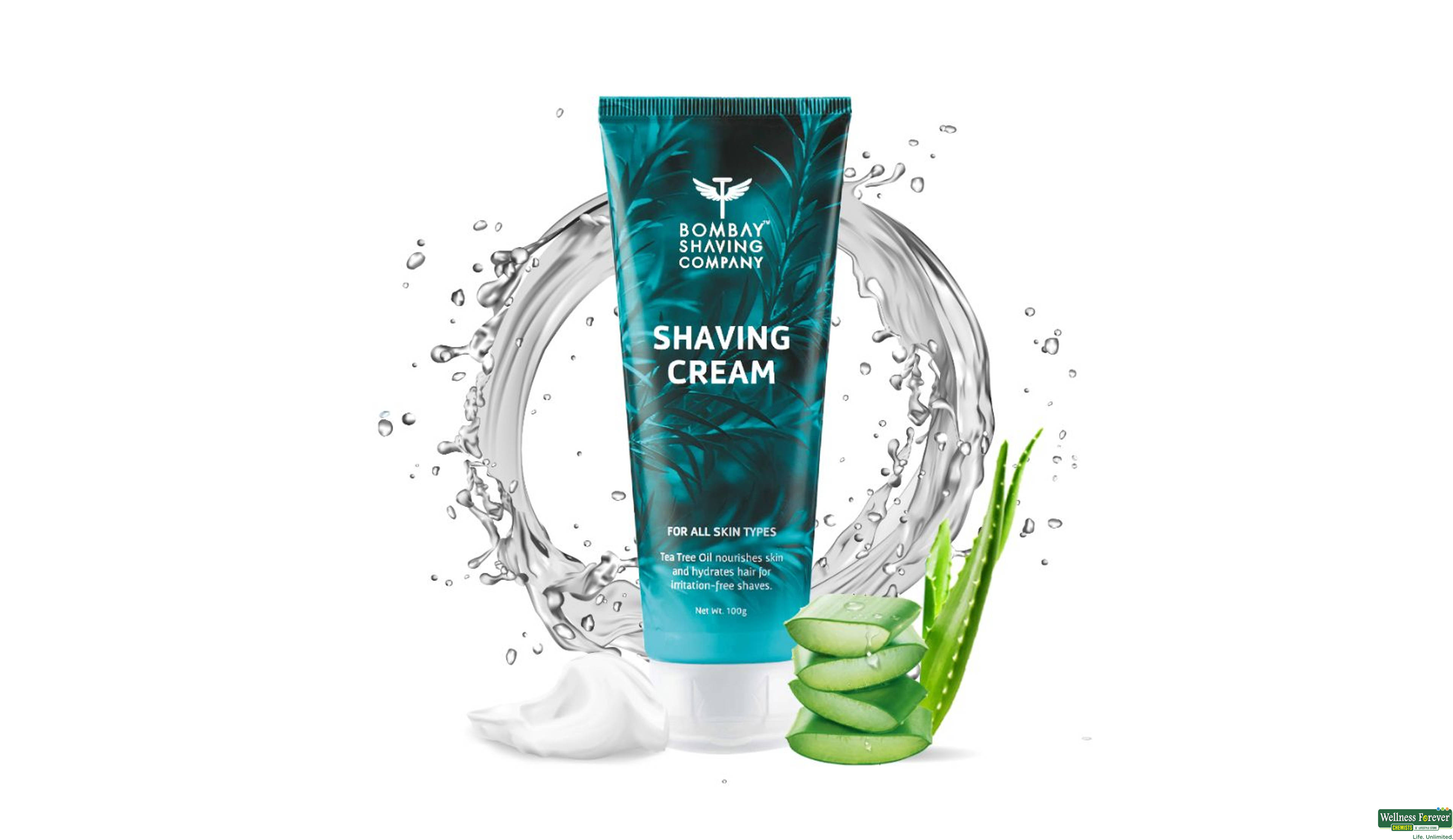 BOMBAY SHAVING SH/CRM 100GM- 2, 100ML, 