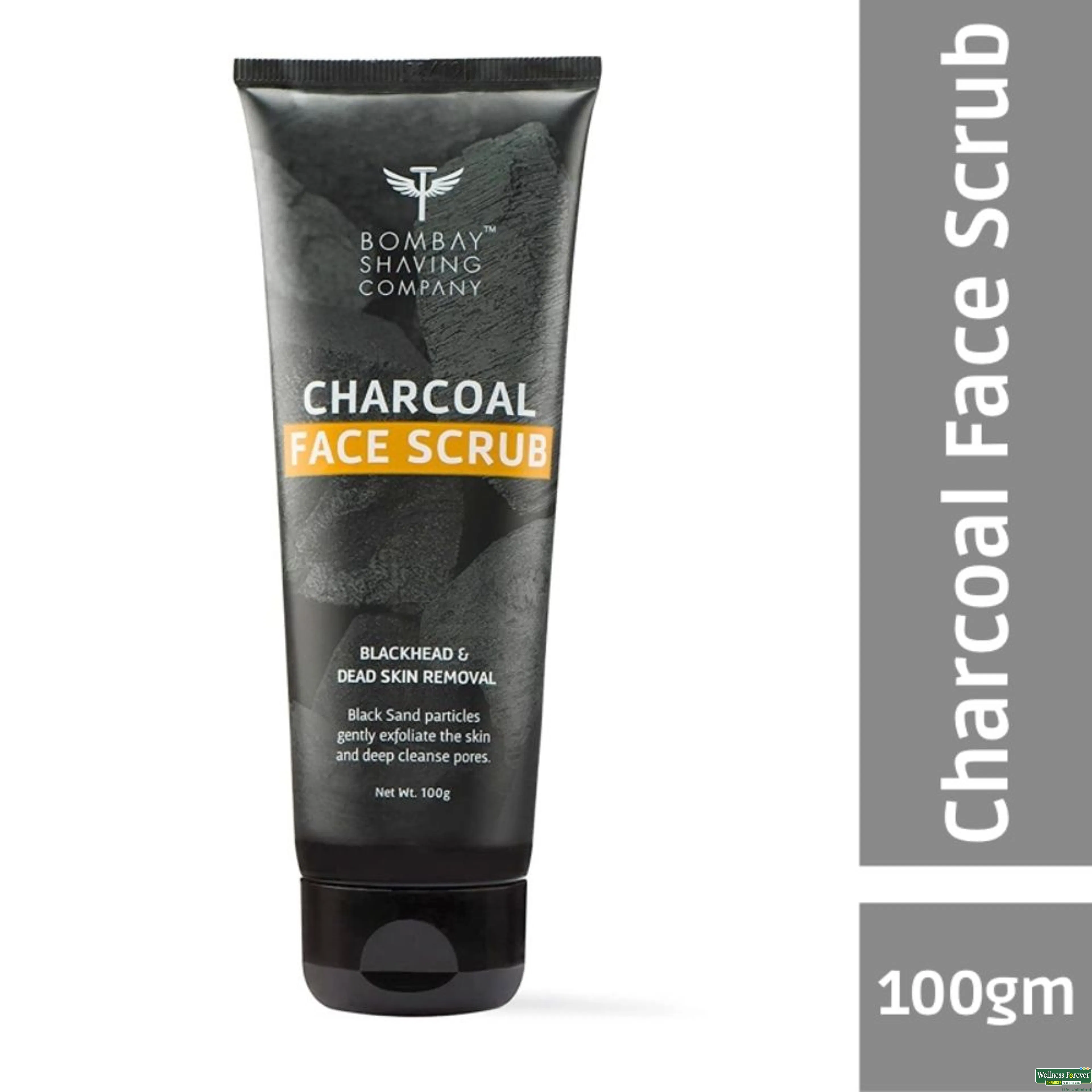 BOMBAY SHAVING F/SCRUB CHARCOAL 100GM-image