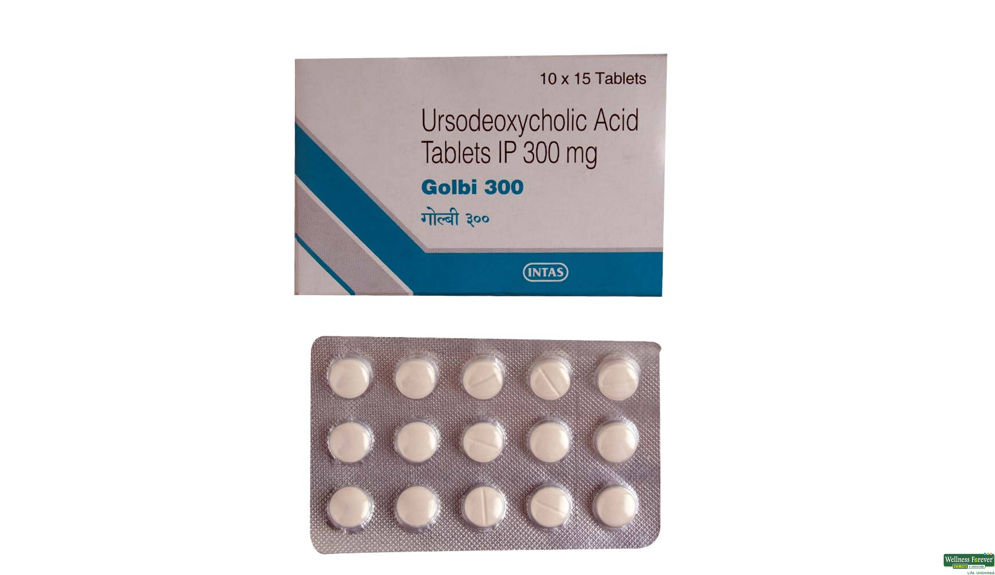 GOLBI 300MG 15TAB- 1, 15TAB, 