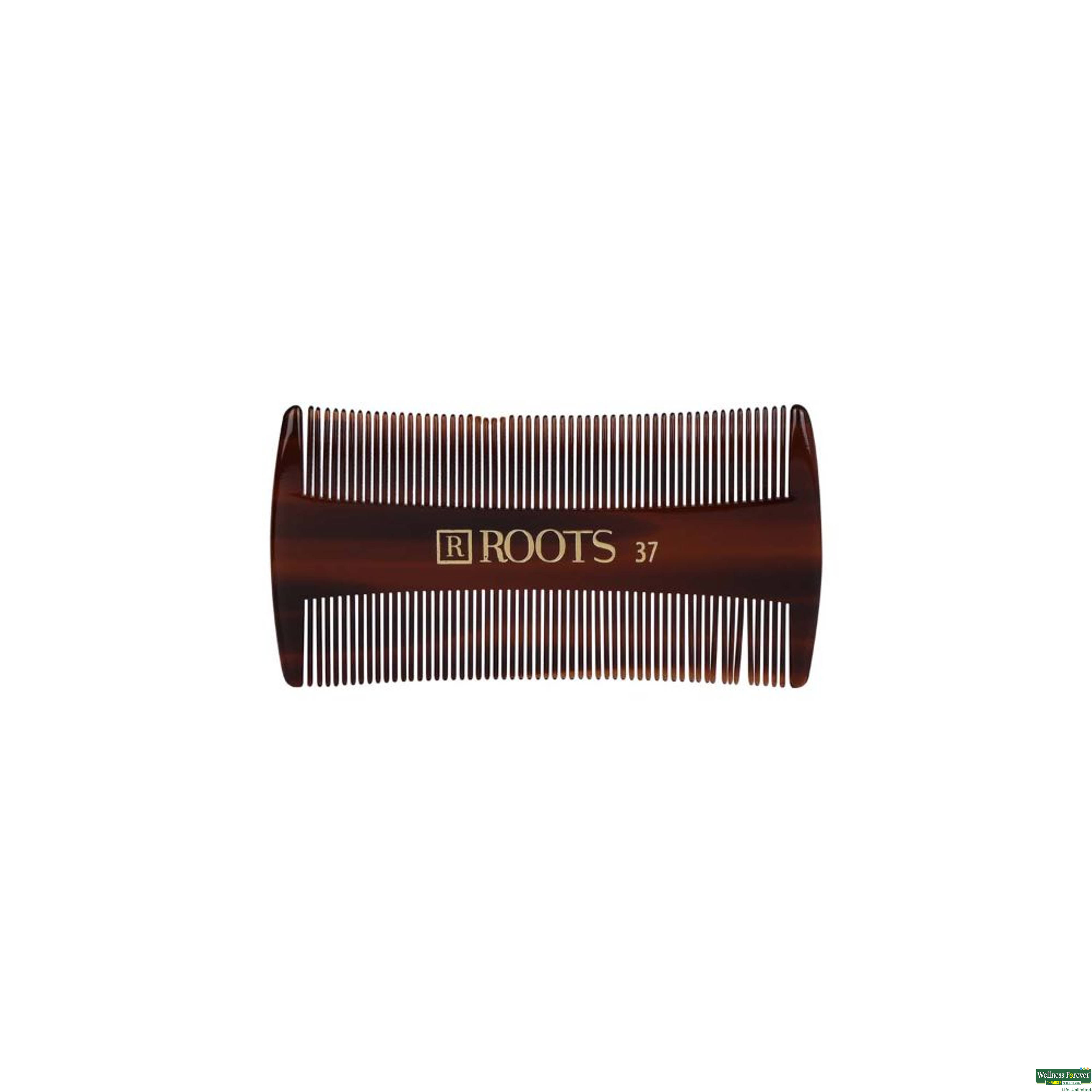 Roots Brown Fine Teeth Lice Comb 37 1 Piece-image