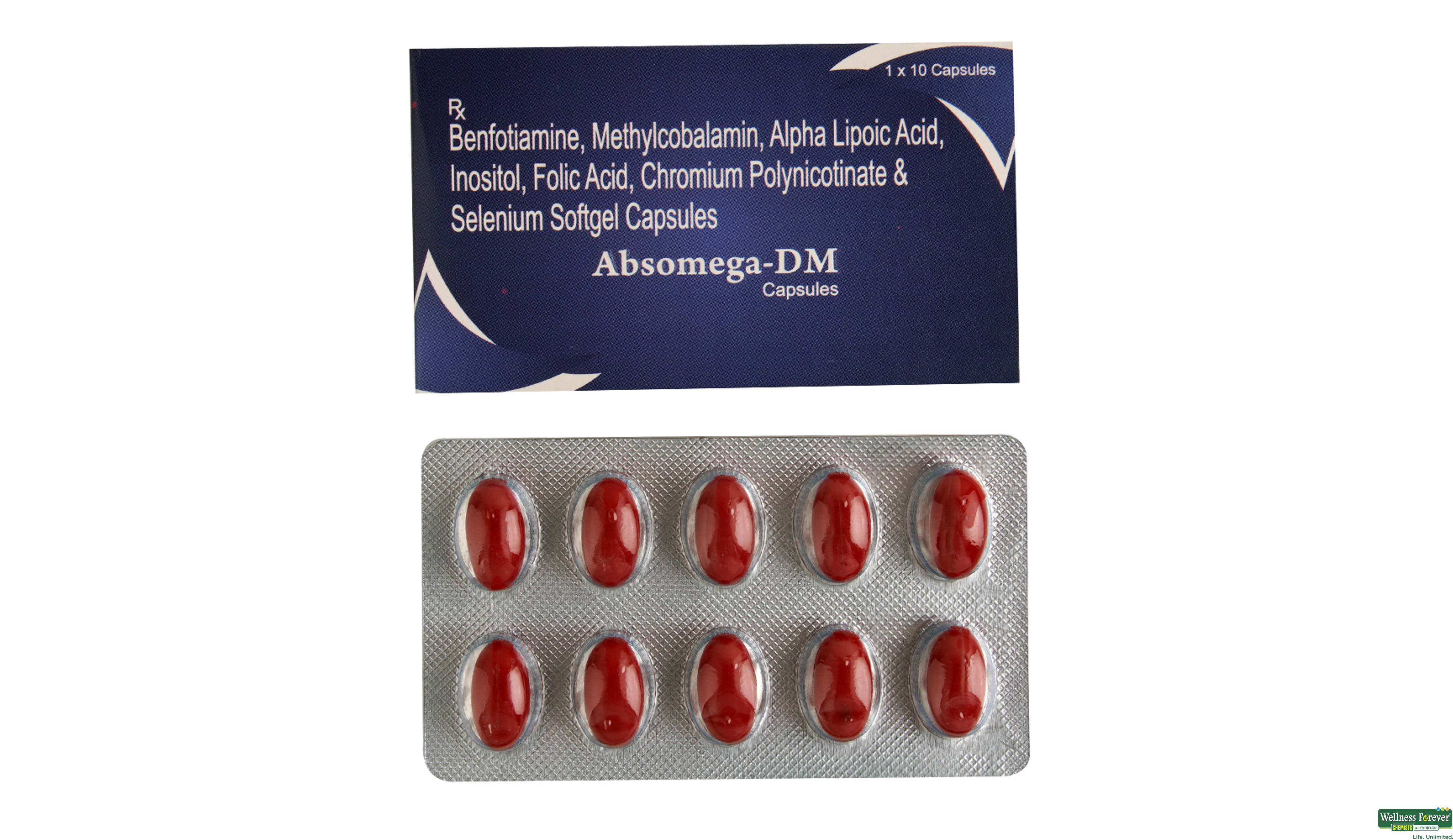 ABSOMEGA-DM 10CAP- 1, 10CAP, 