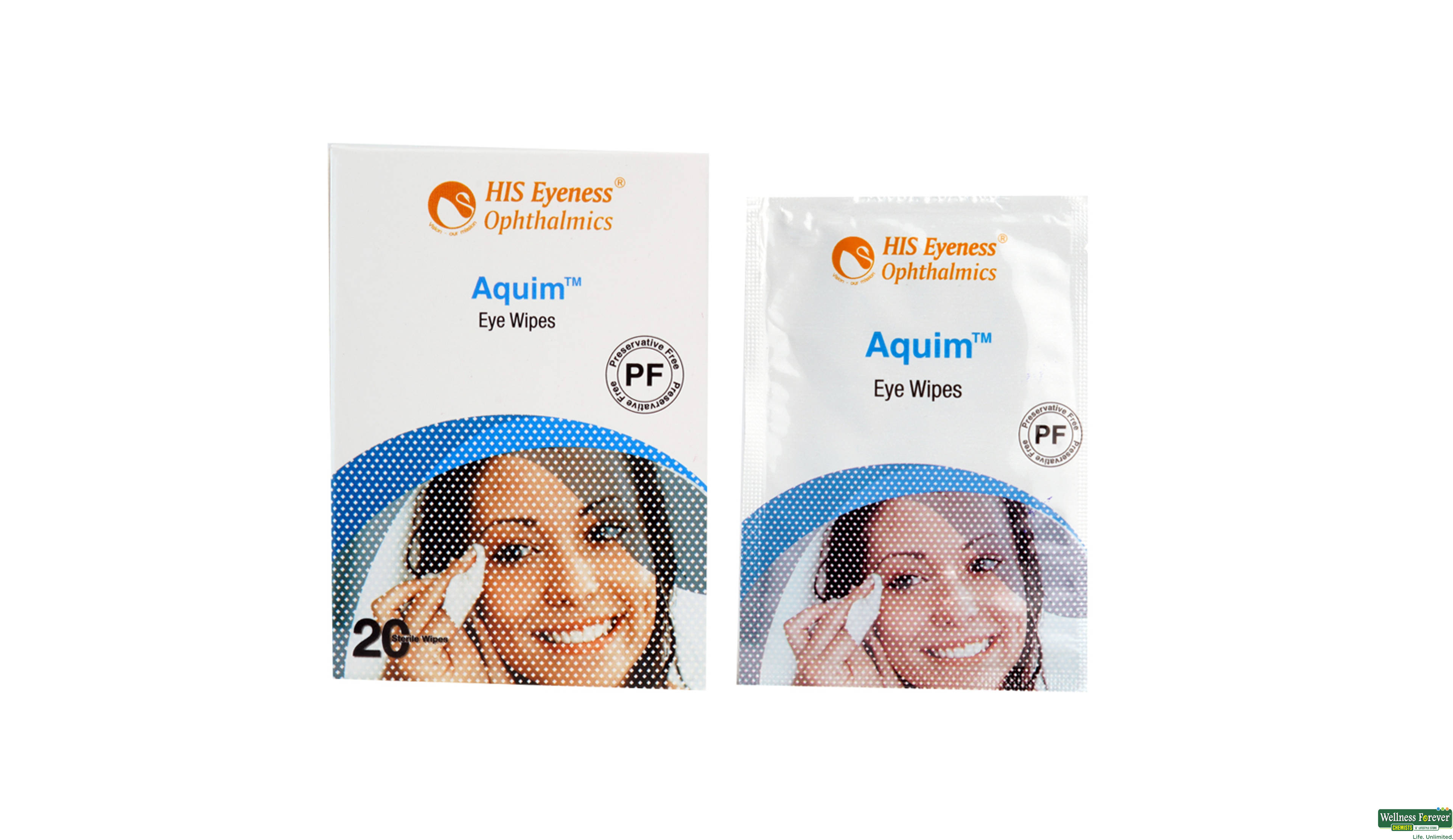 AQUIM E/WIPES 20PC- 1, 20PC, null