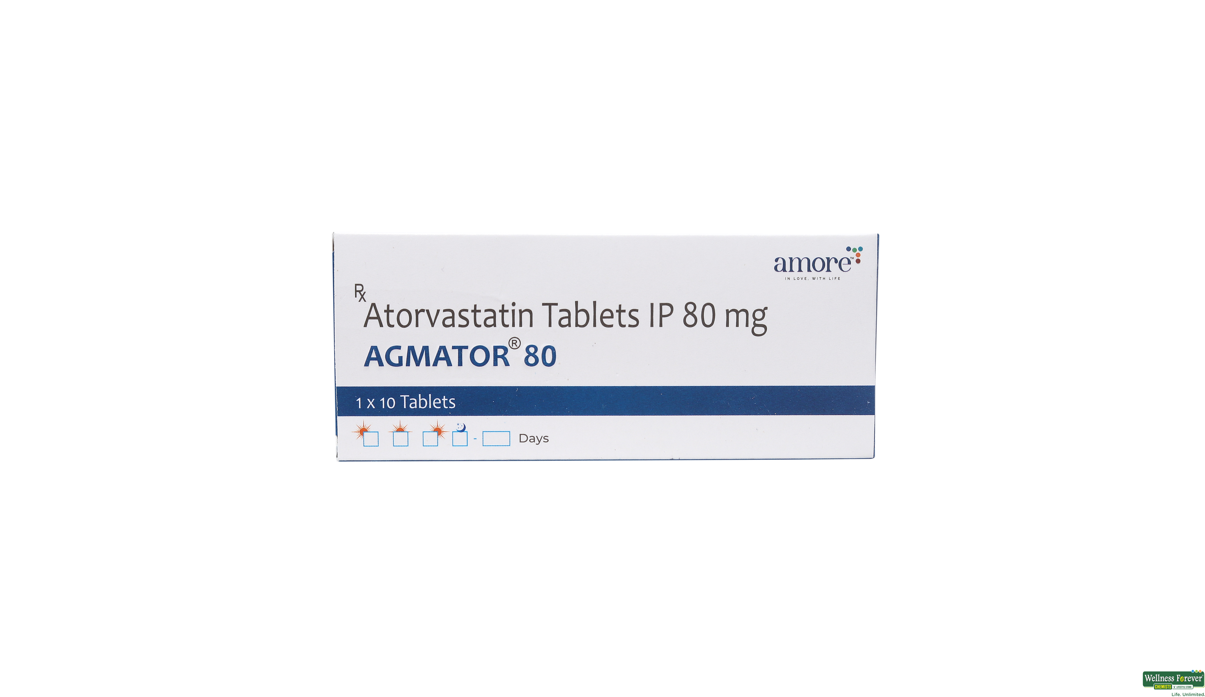 AGMATOR 80MG 10TAB- 1, 10TAB, null