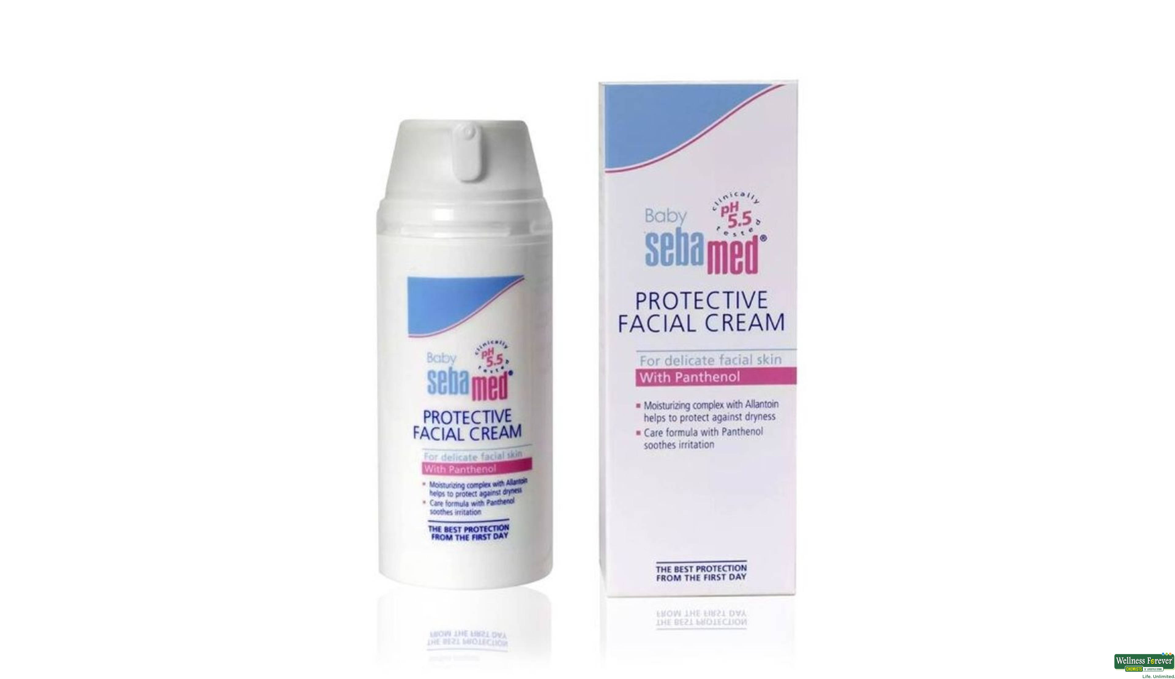 SEBAMED F/CRM PROTECTIVE FACIAL CREAM 100GM- 1, 100GM, null