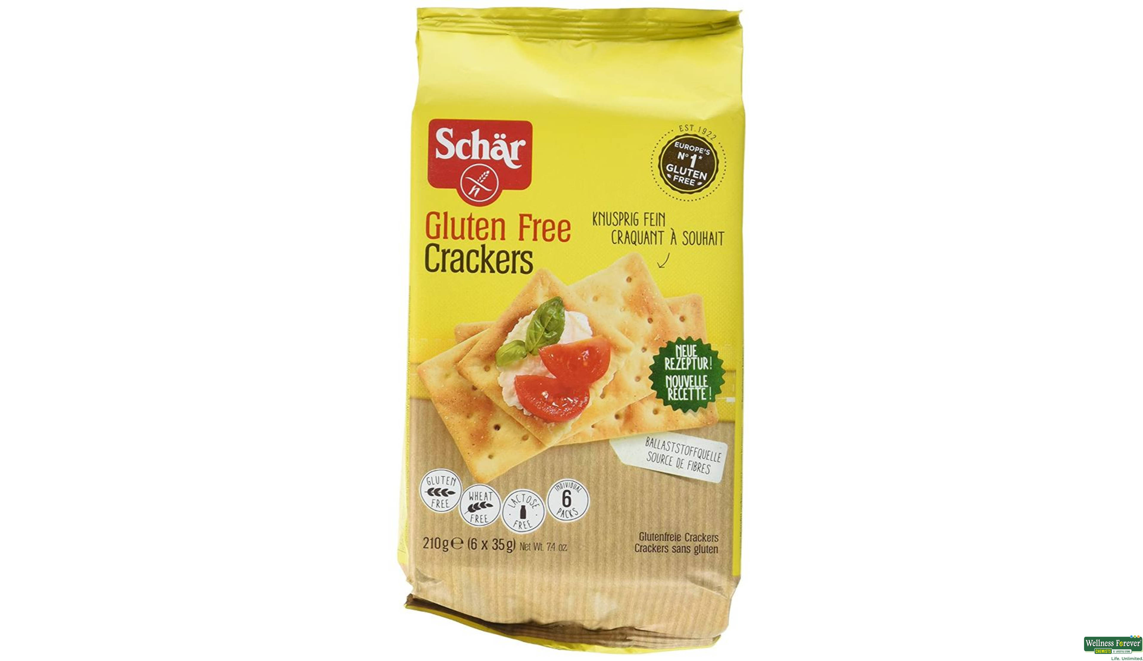 DR SCHAR BISC CRACKERS 210GM- 1, 210GM, 