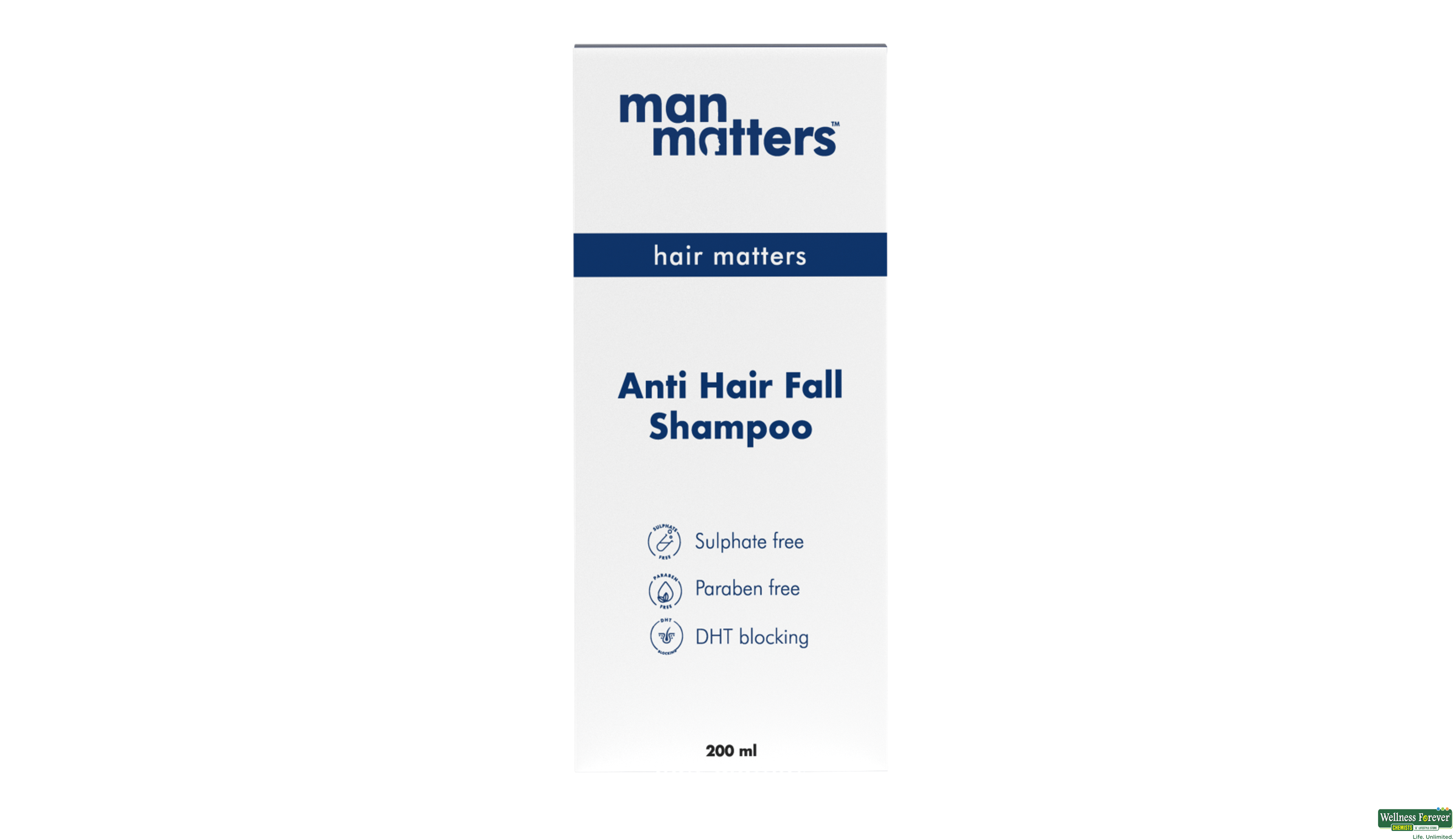 MAN MATTERS DHT BLOCKING SHMP 200ML- 3, 200ML, 