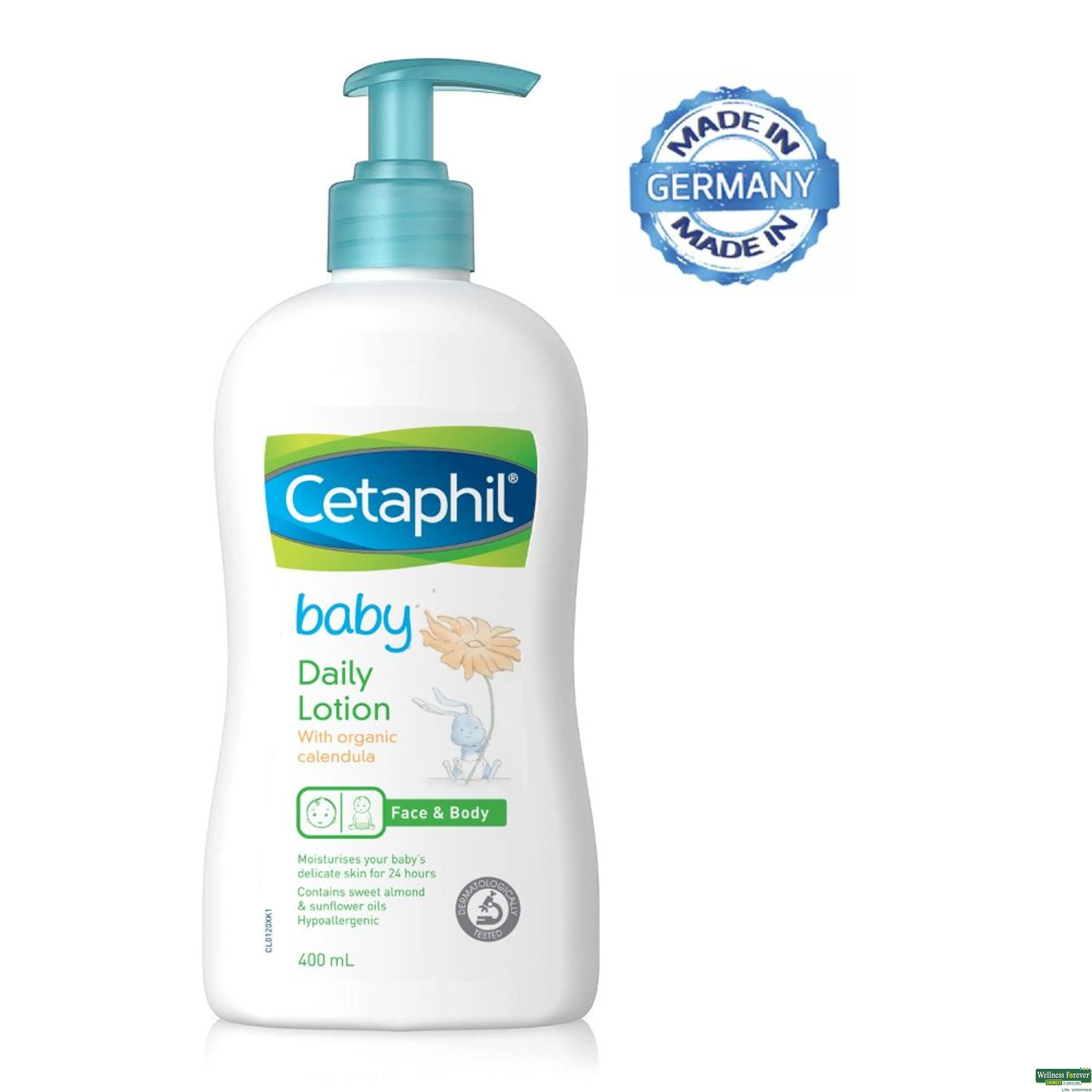 CETAPHIL BABY DAILY LTN ORG/CALENDULA 399ML-image